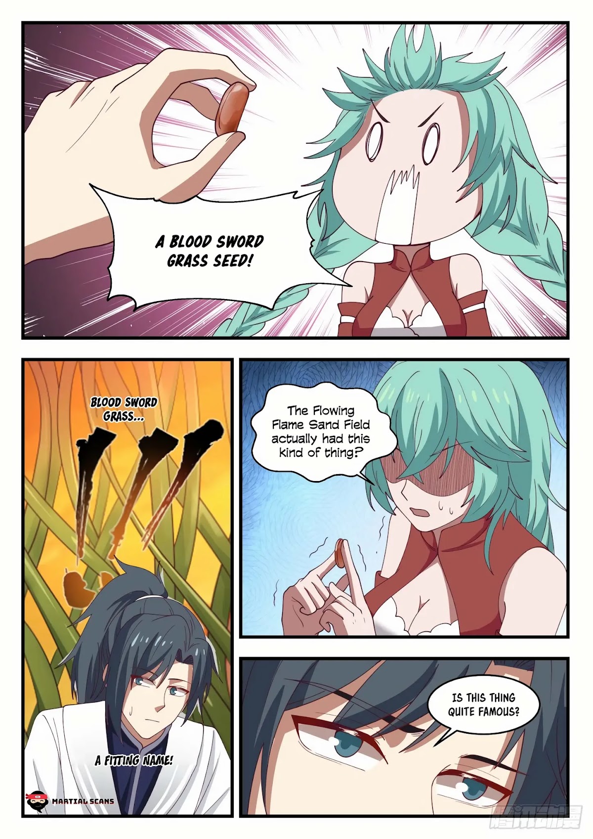 Martial Peak Chapter 1160 page 8 - Chapter 1160: Blood Sword Grass Seed