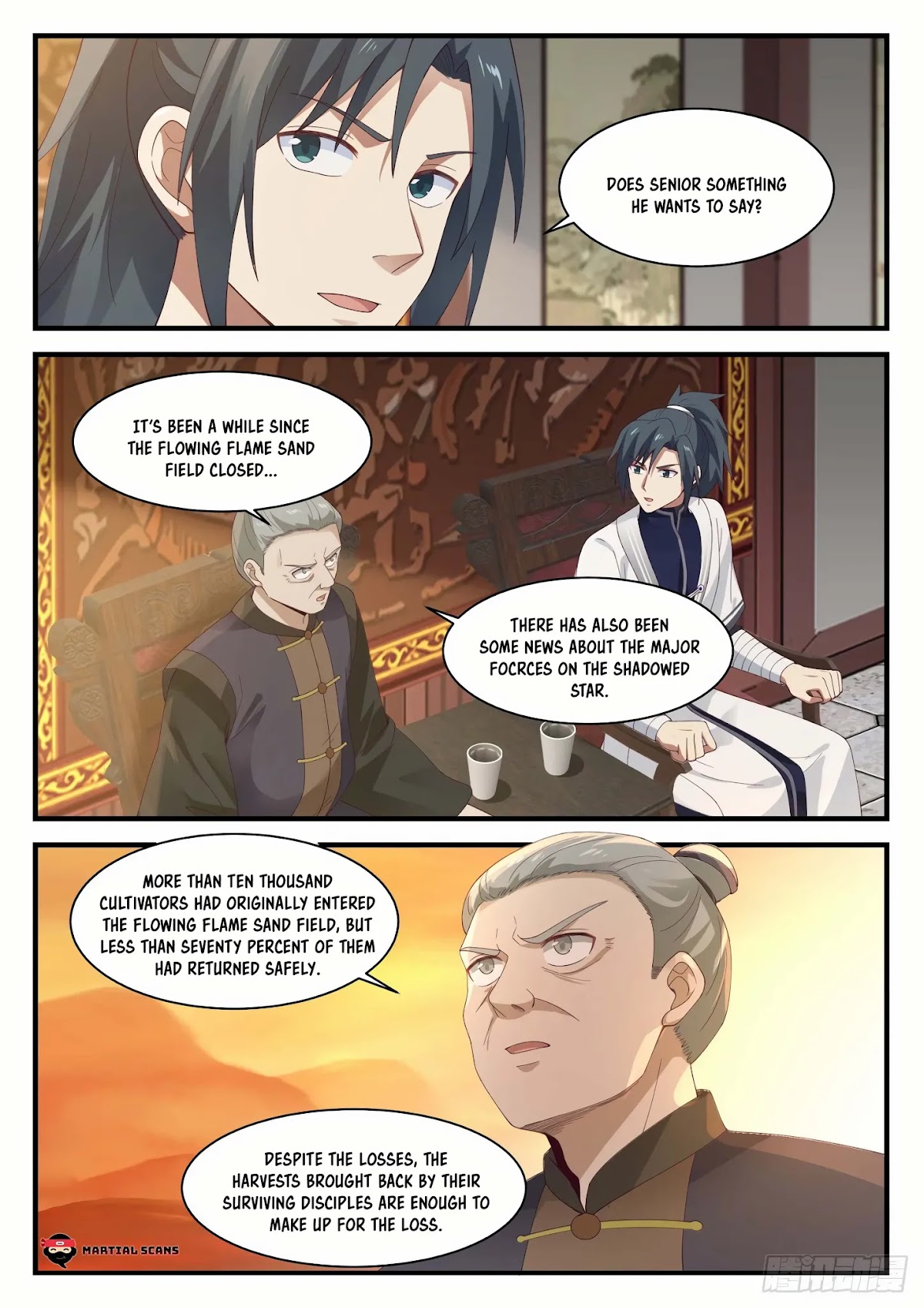 Martial Peak Chapter 1163 page 3 - Chapter 1163: Retreat