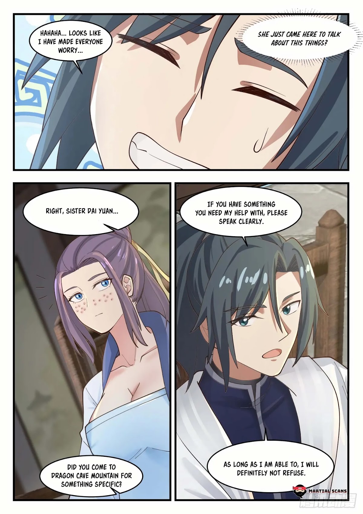 Martial Peak Chapter 1167 page 8 - Chapter 1167: Dai Yuan Visits