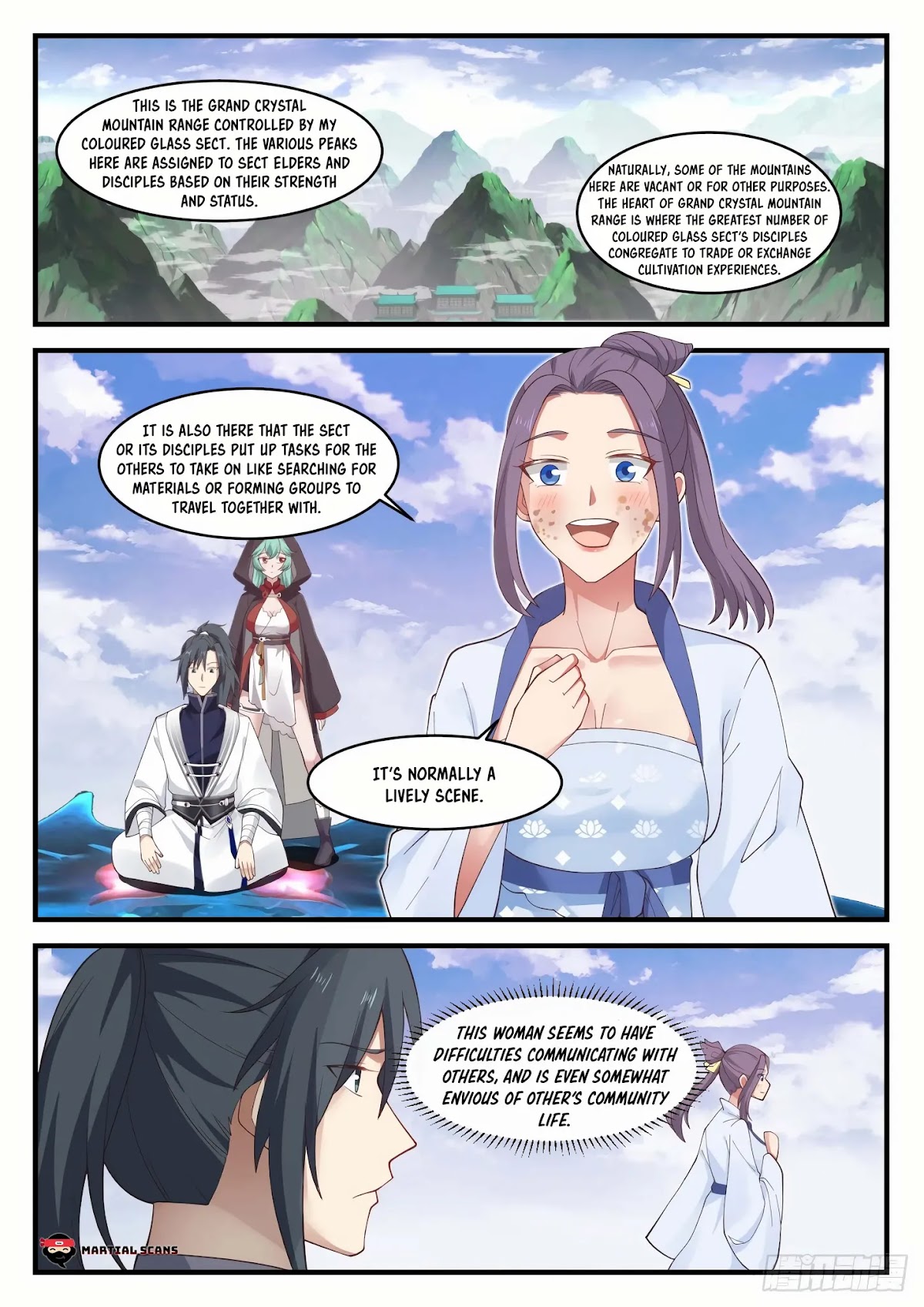 Martial Peak Chapter 1171 page 3 - Chapter 1171: Grand Crystal Mountain Range