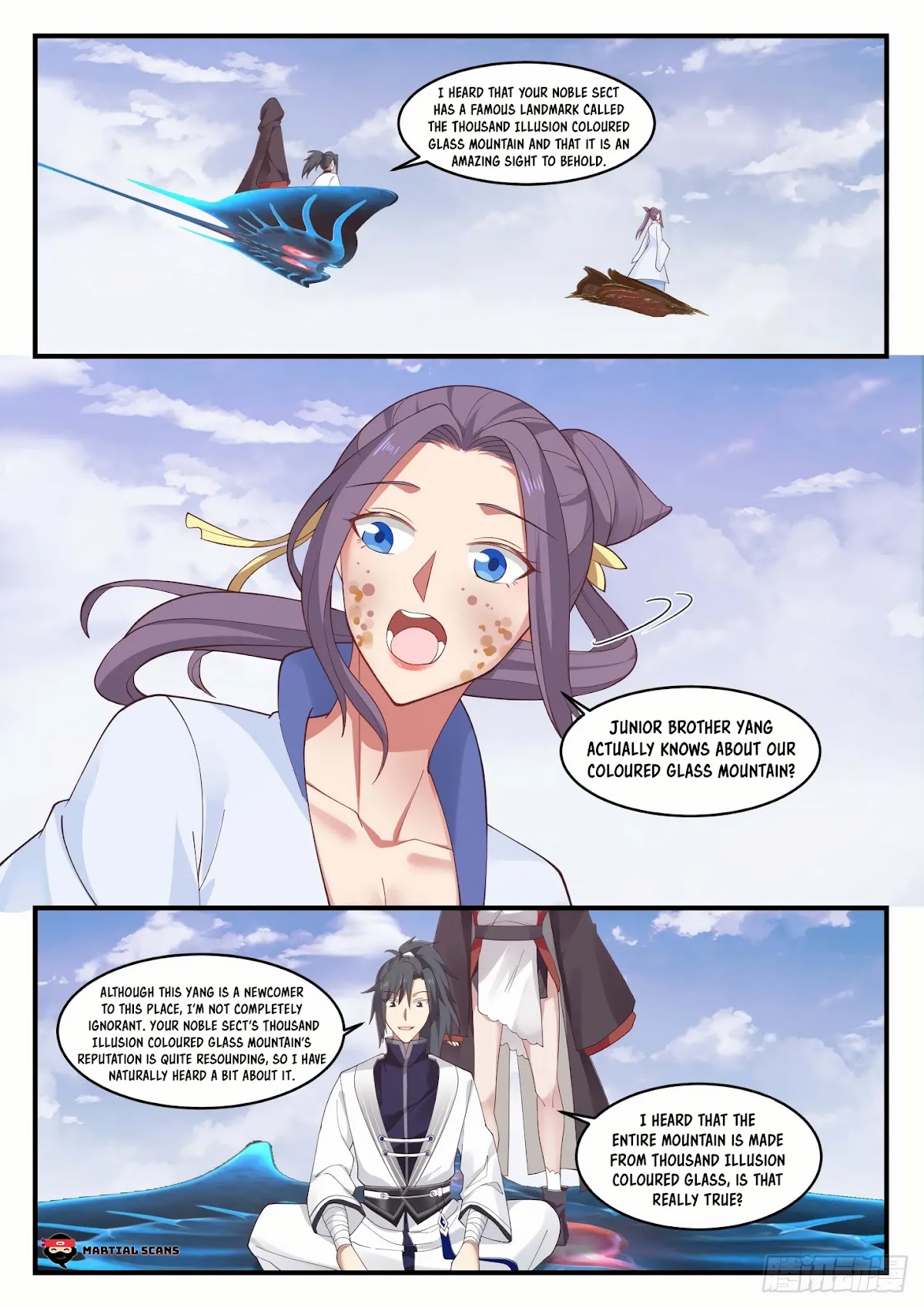 Martial Peak Chapter 1171 page 5 - Chapter 1171: Grand Crystal Mountain Range