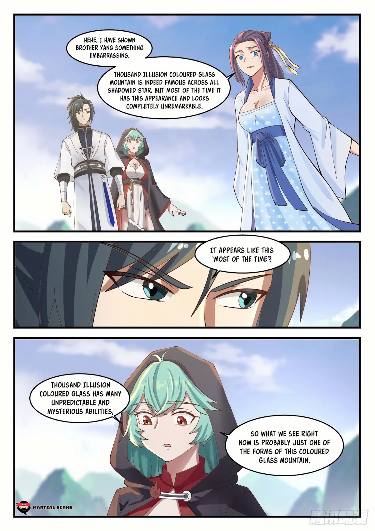 Martial Peak Chapter 1172 page 3 - Chapter 1172: Coloured Glass Mountain