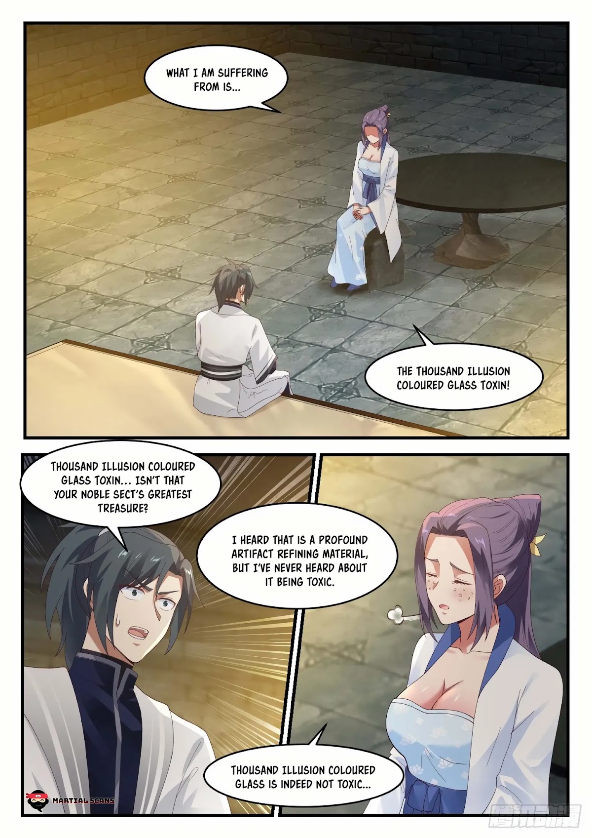 Martial Peak Chapter 1175 page 8 - Chapter 1175: Thousand Illusion Coloured Glass Poison