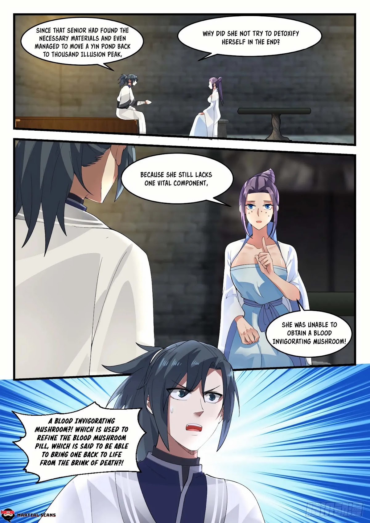 Martial Peak Chapter 1176 page 5 - Chapter 1176: Blood Invigorating Mushroom May 30, 2020