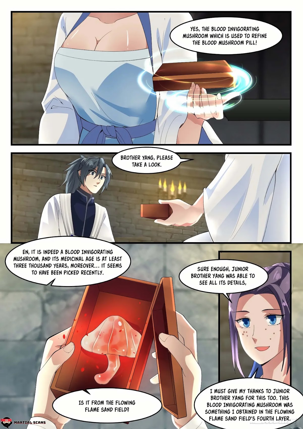 Martial Peak Chapter 1176 page 6 - Chapter 1176: Blood Invigorating Mushroom May 30, 2020