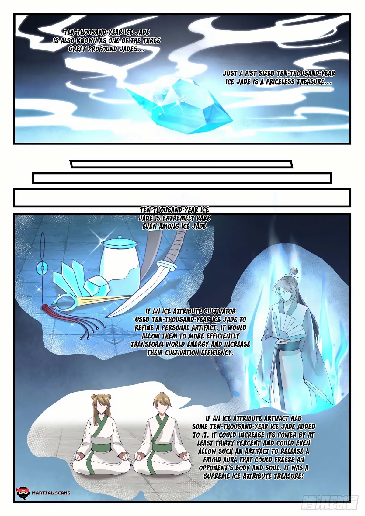 Martial Peak Chapter 1200 page 10 - Chapter 1200: Ten-Thousand-Year Ice Jade Pedestal