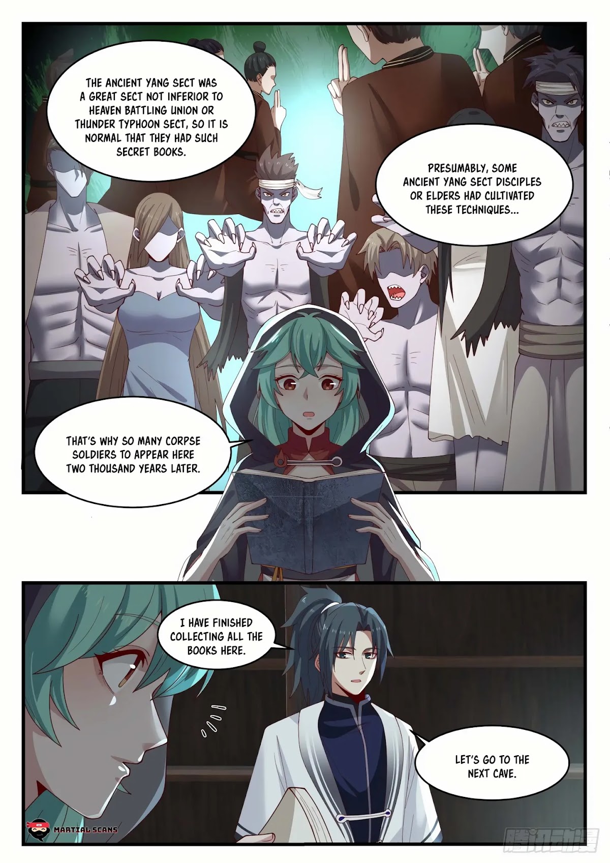 Martial Peak Chapter 1200 page 4 - Chapter 1200: Ten-Thousand-Year Ice Jade Pedestal