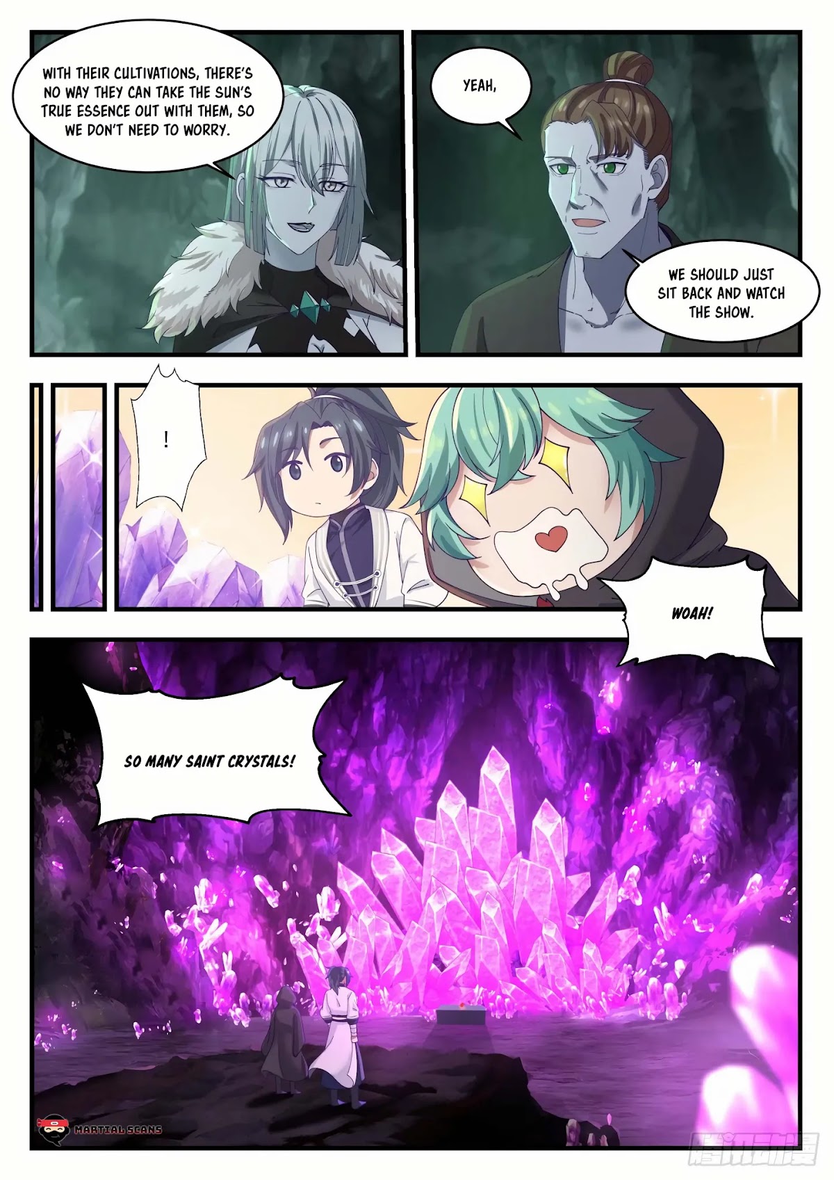 Martial Peak Chapter 1200 page 8 - Chapter 1200: Ten-Thousand-Year Ice Jade Pedestal