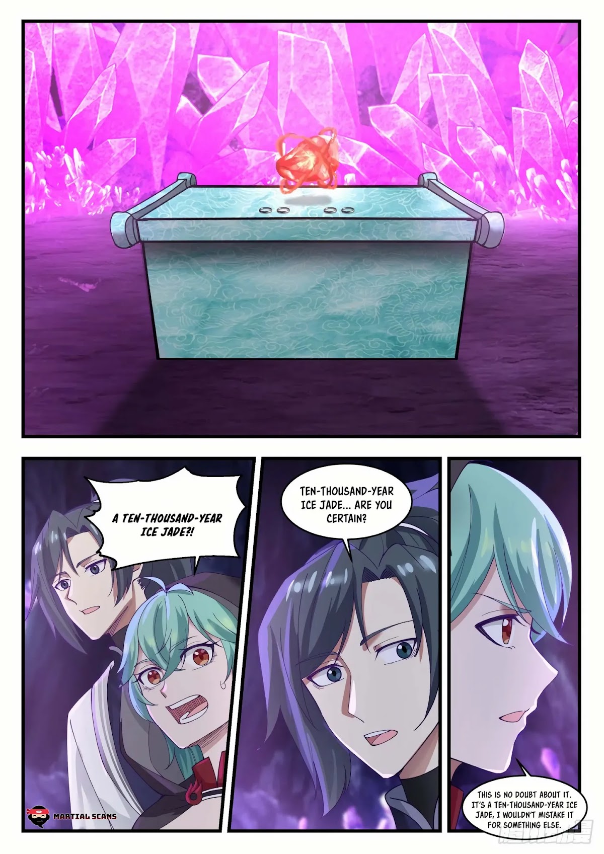 Martial Peak Chapter 1200 page 9 - Chapter 1200: Ten-Thousand-Year Ice Jade Pedestal