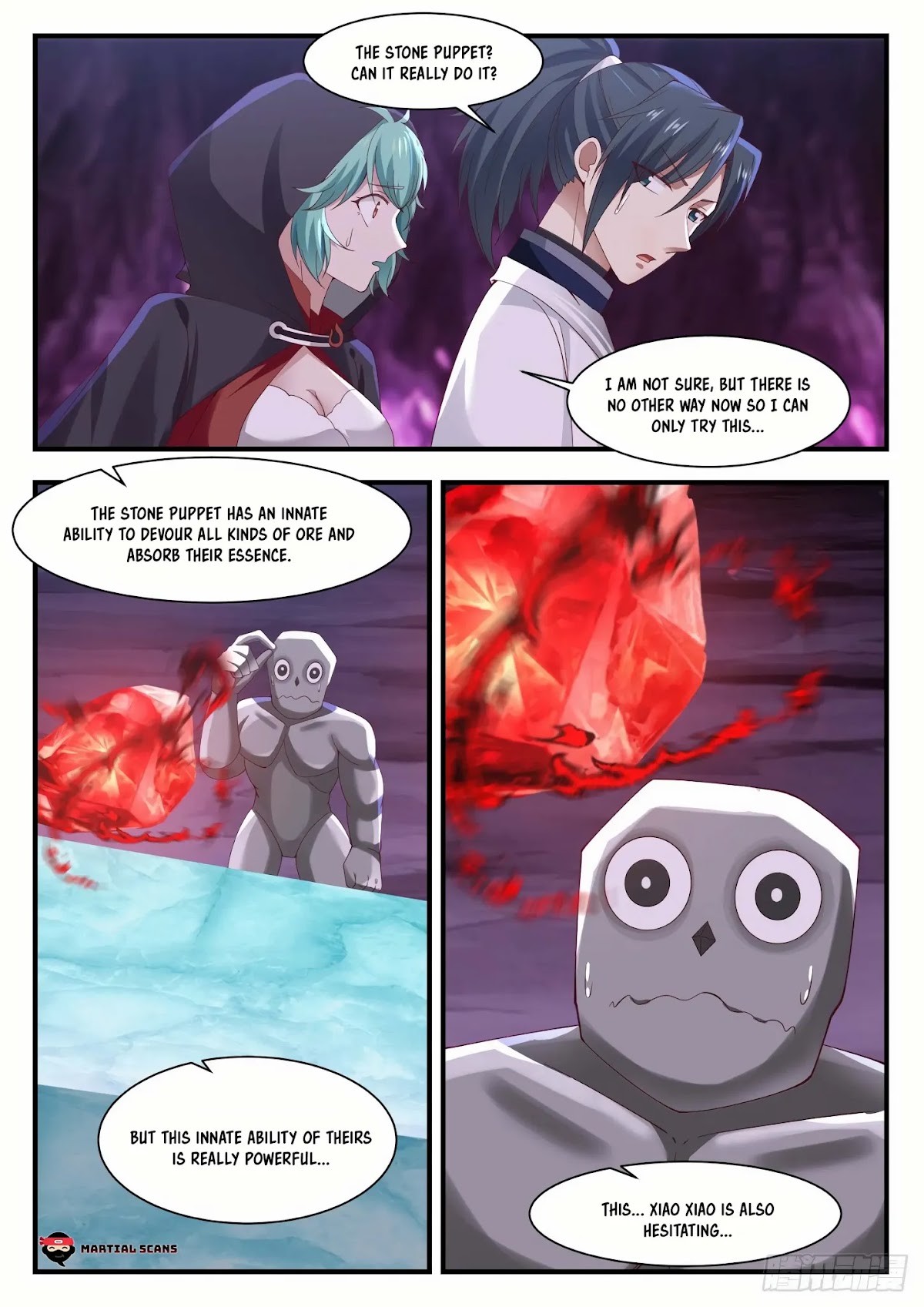 Martial Peak Chapter 1202 page 10 - Chapter 1202: The Stone Puppet transformation