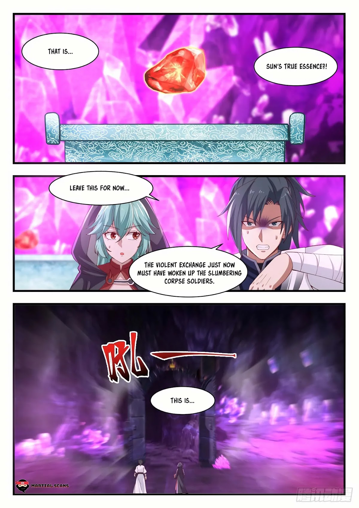 Martial Peak Chapter 1202 page 2 - Chapter 1202: The Stone Puppet transformation