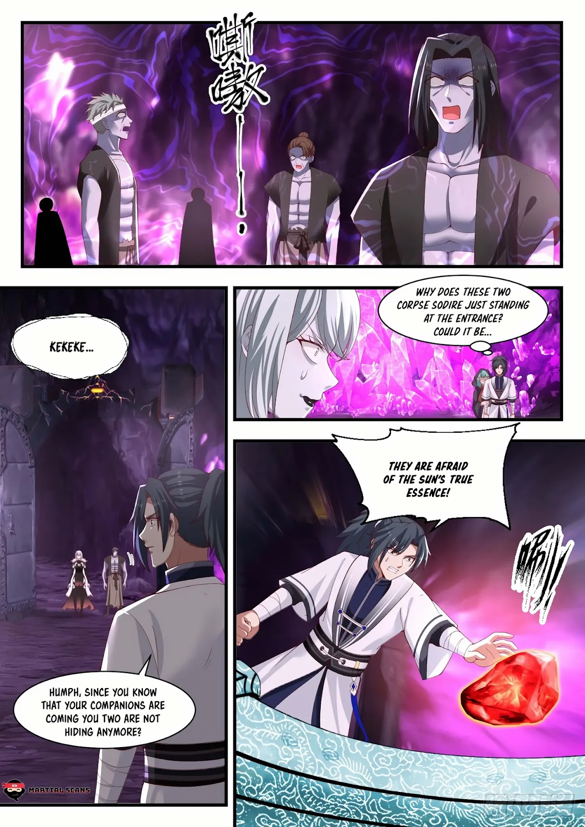 Martial Peak Chapter 1202 page 3 - Chapter 1202: The Stone Puppet transformation