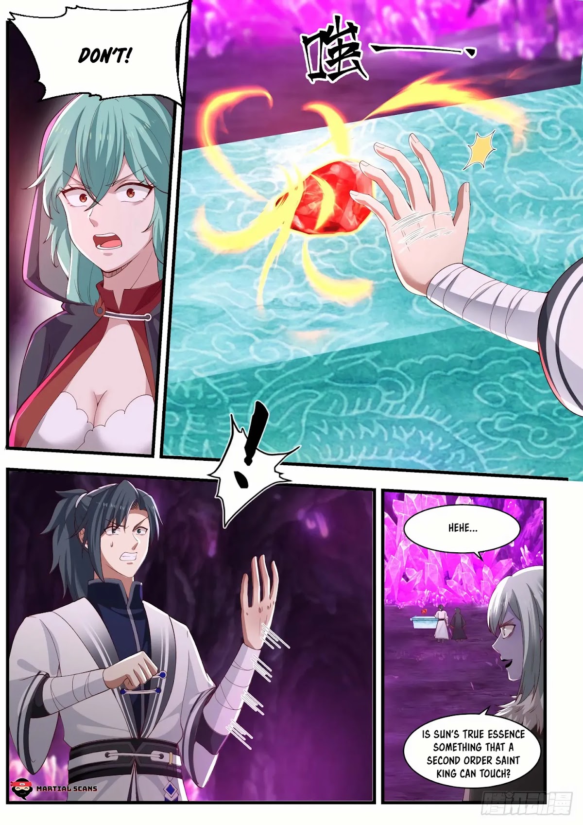 Martial Peak Chapter 1202 page 4 - Chapter 1202: The Stone Puppet transformation