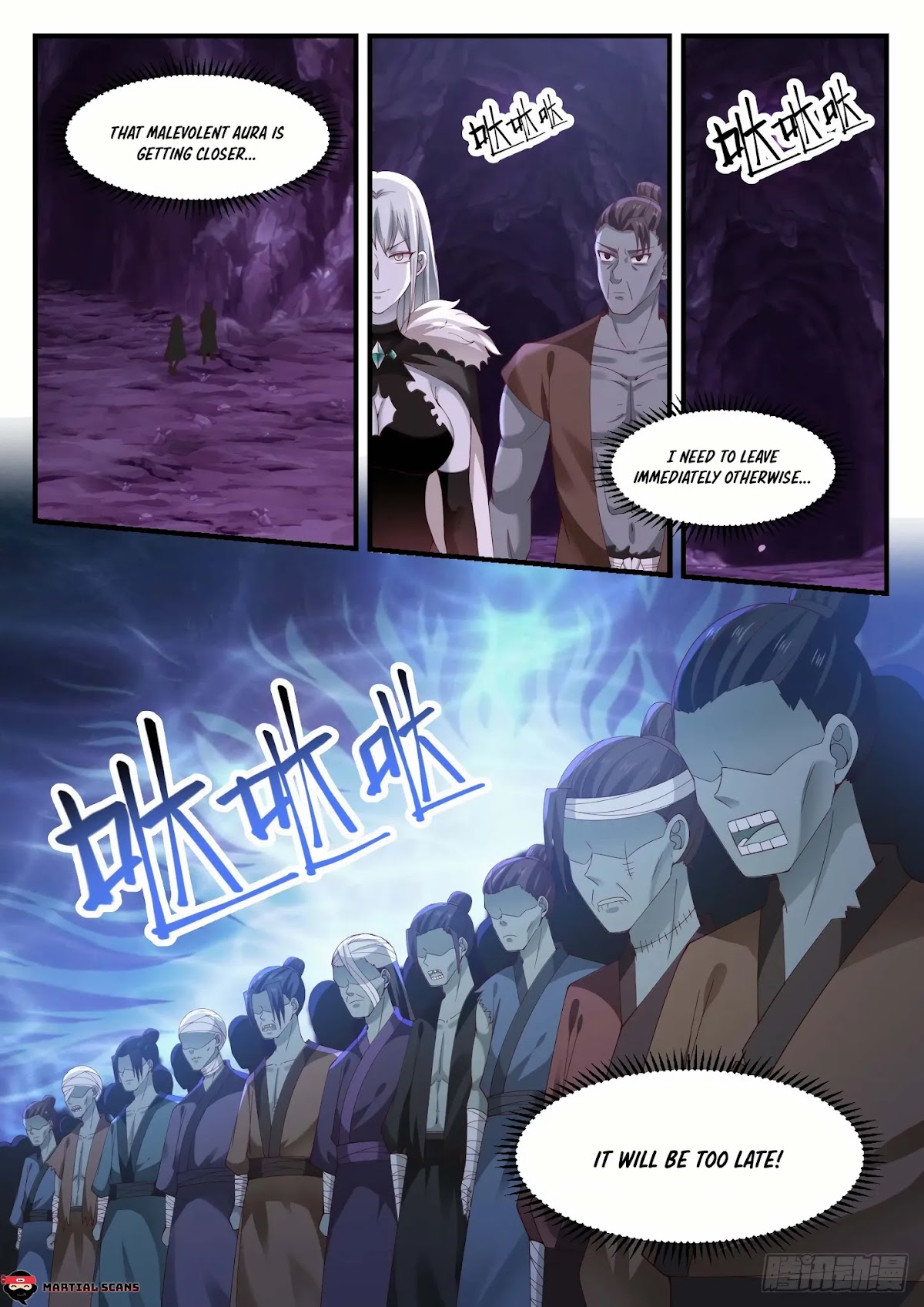 Martial Peak Chapter 1202 page 8 - Chapter 1202: The Stone Puppet transformation