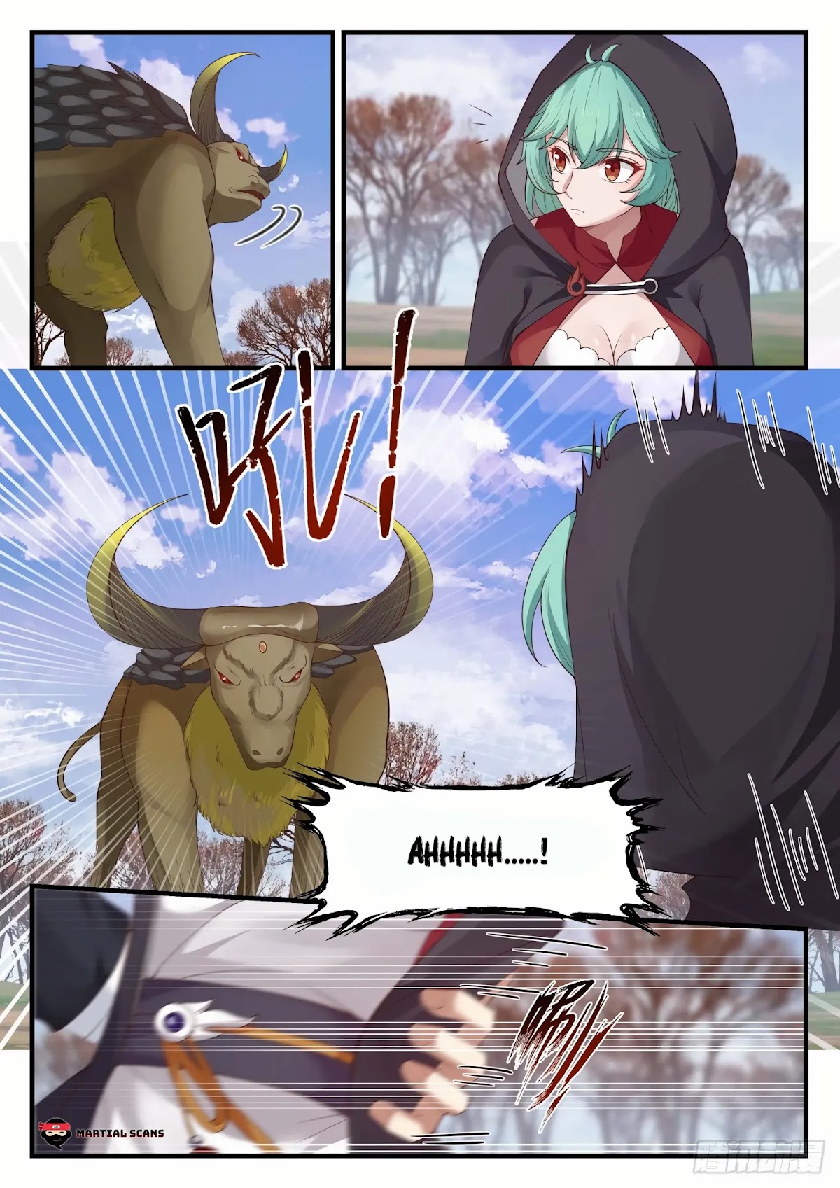 Martial Peak Chapter 1208 page 8 - Chapter 1208: This beast dares to hurt my friend?