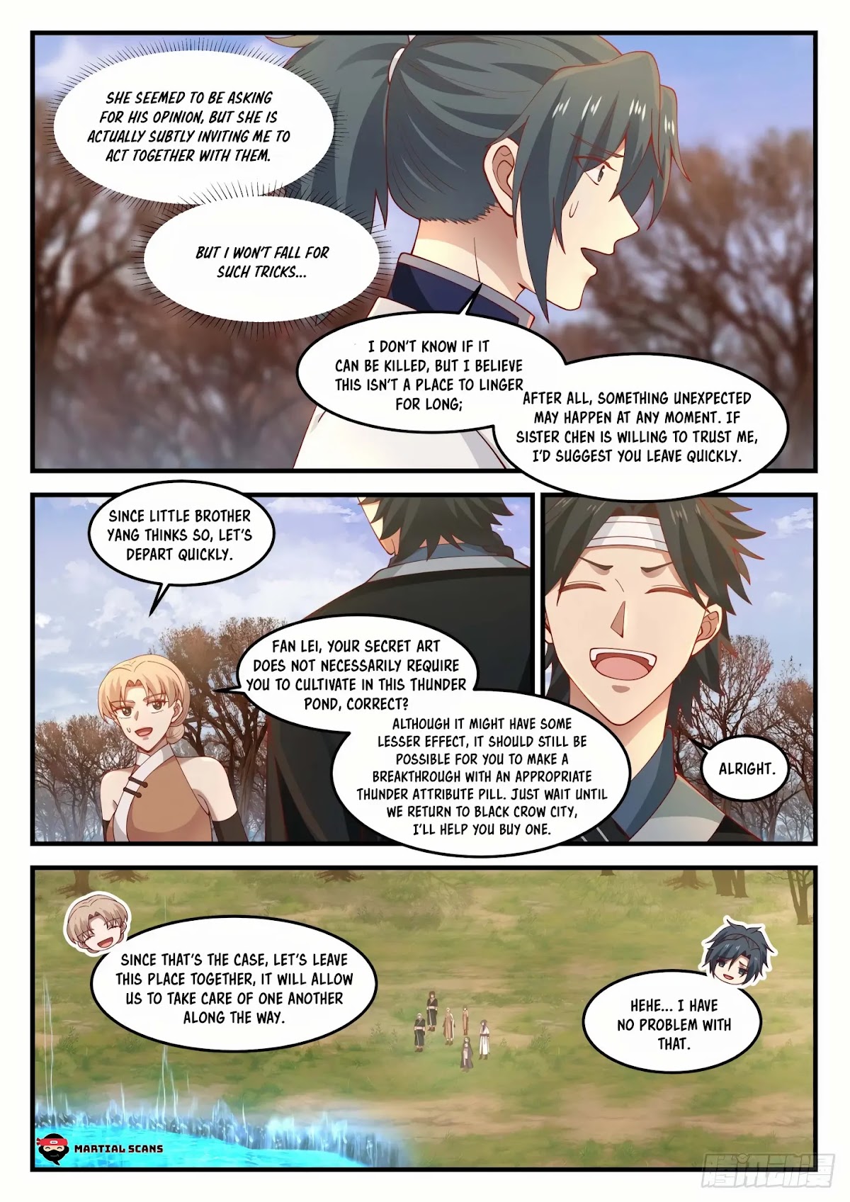 Martial Peak Chapter 1209 page 6 - Chapter 1209: Resting Together