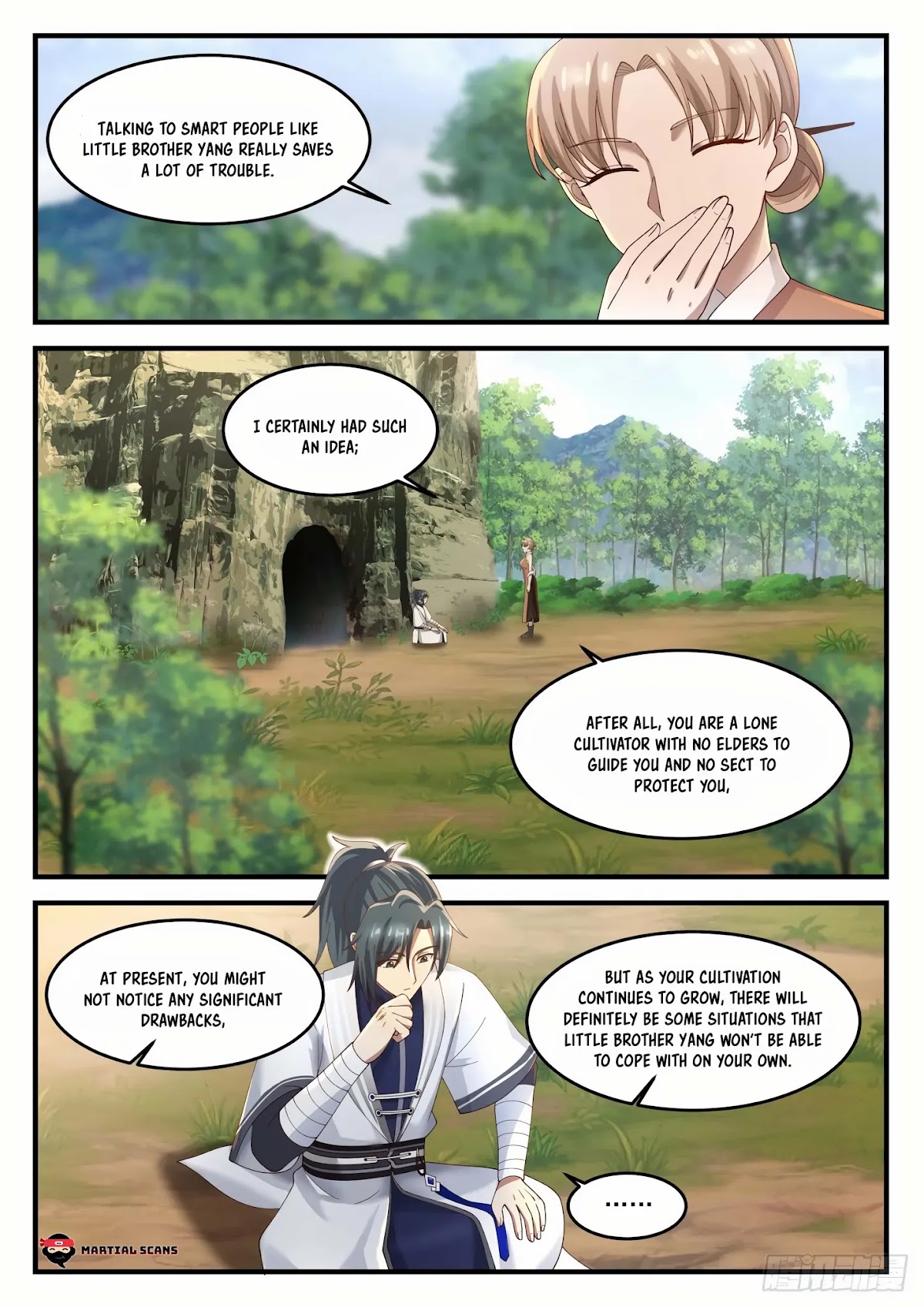 Martial Peak Chapter 1212 page 2 - Chapter 1212: Warning