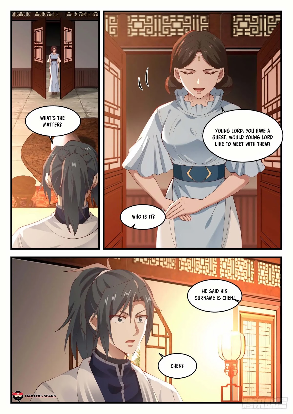 Martial Peak Chapter 1214 page 8 - Chapter 1214: Late night visit