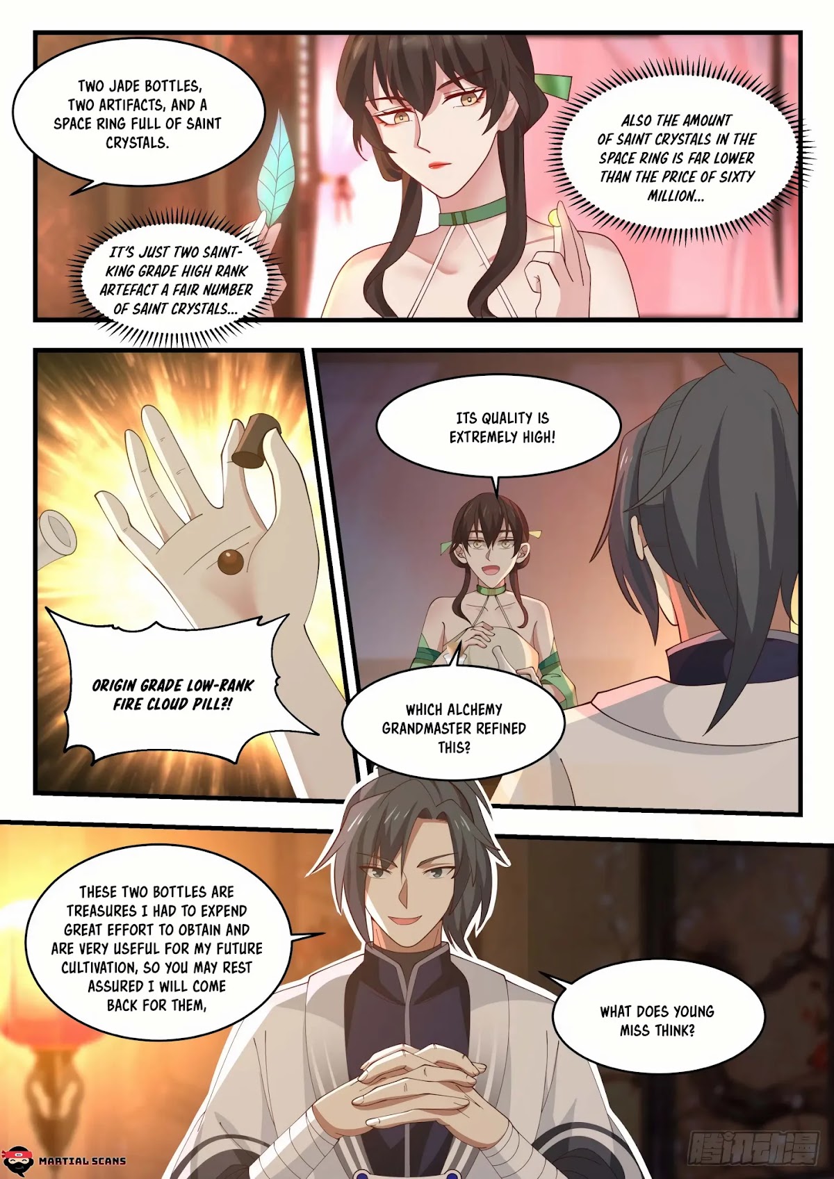 Martial Peak Chapter 1221 page 13 - Chapter 1221: Bargaining
