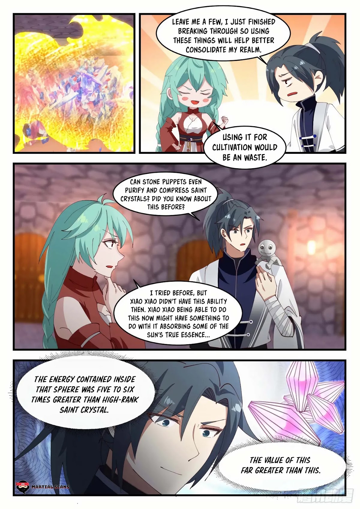 Martial Peak Chapter 1229 page 6 - Chapter 1229: Third-order Saint KIng