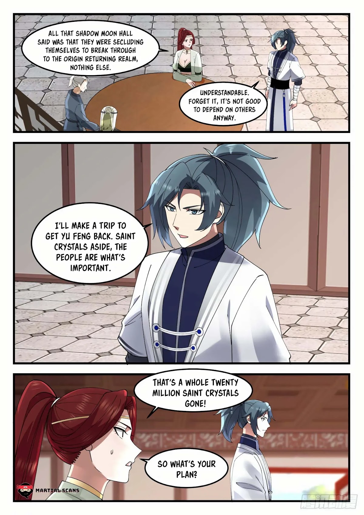 Martial Peak Chapter 1230 page 11 - Chapter 1230: Yu Feng Detained