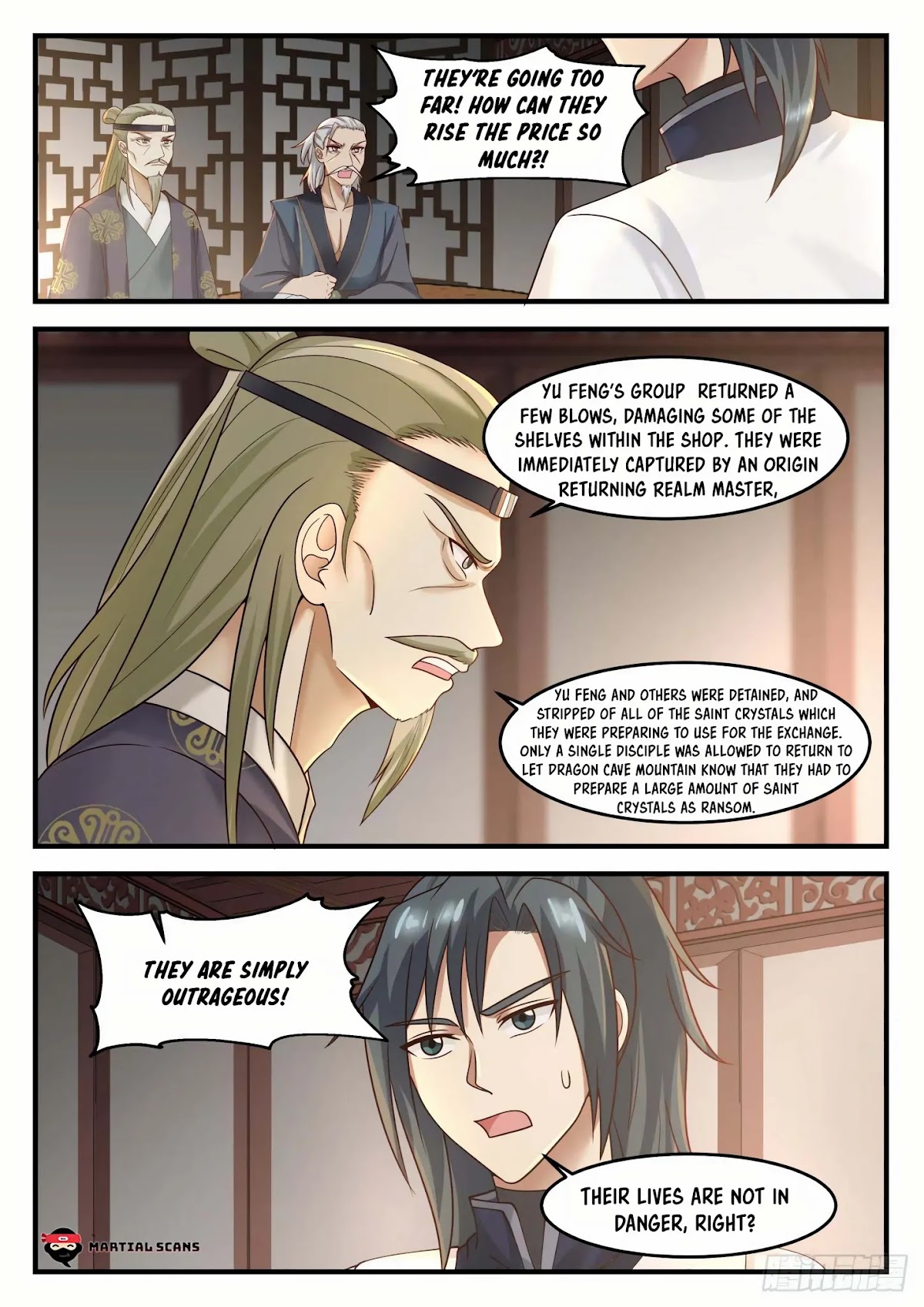 Martial Peak Chapter 1230 page 5 - Chapter 1230: Yu Feng Detained