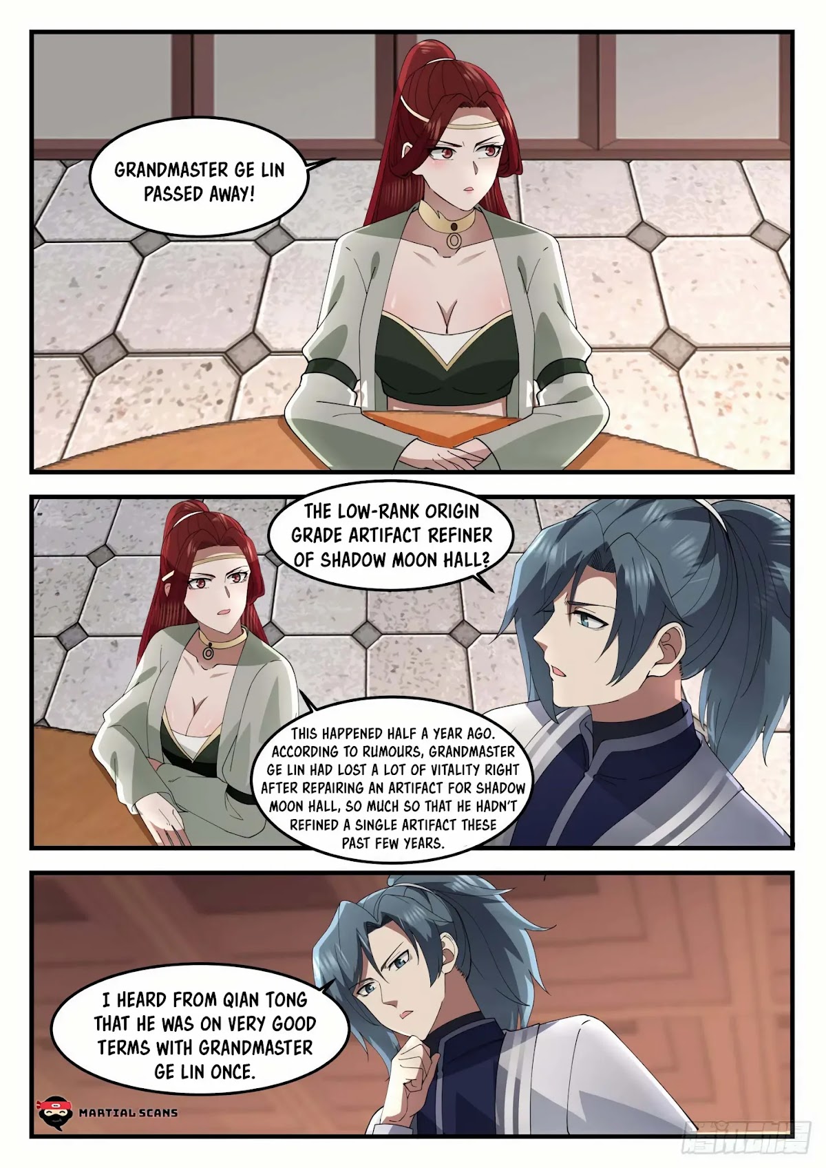 Martial Peak Chapter 1230 page 9 - Chapter 1230: Yu Feng Detained