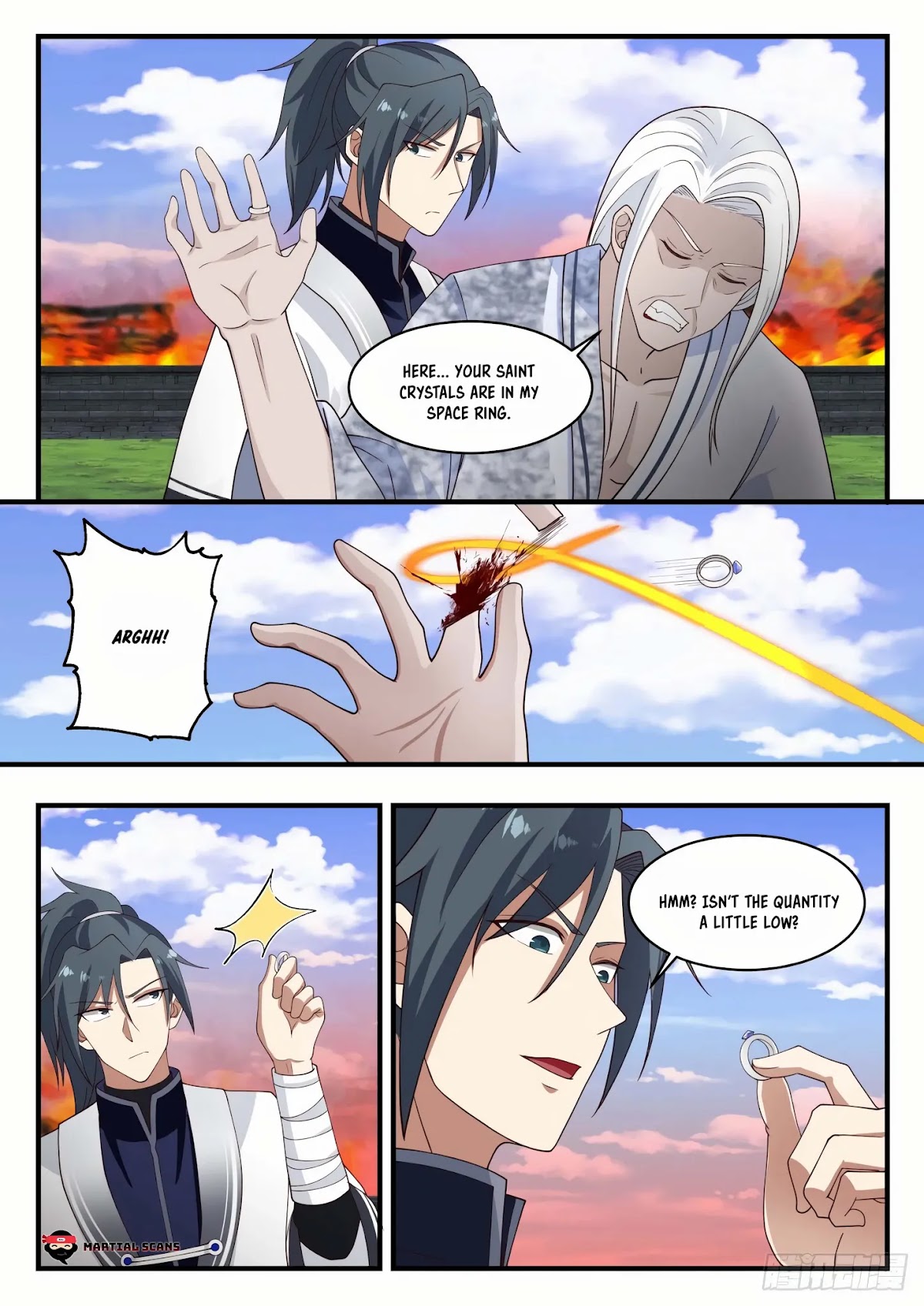 Martial Peak Chapter 1234 page 4 - Chapter 1234: Messed with the wrong person
