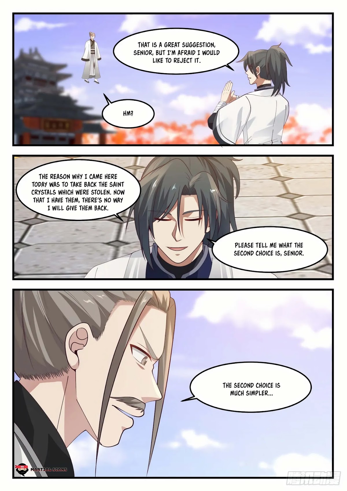 Martial Peak Chapter 1235 page 10 - Chapter 1235: Why would I be?!