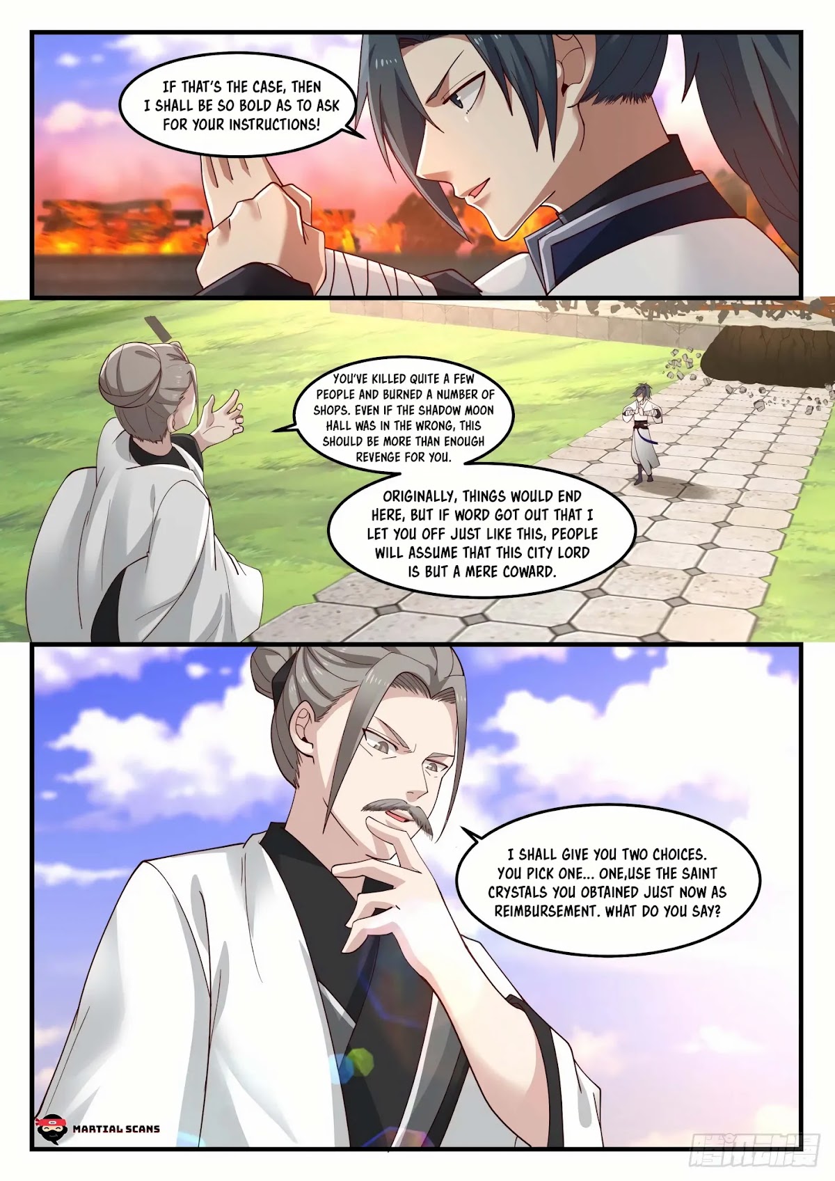 Martial Peak Chapter 1235 page 9 - Chapter 1235: Why would I be?!