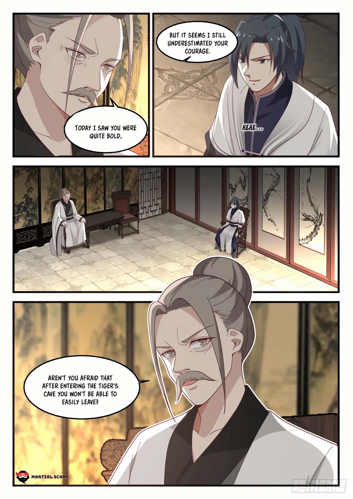 Martial Peak Chapter 1237 page 3 - Chapter 1237: Late Night Meeting