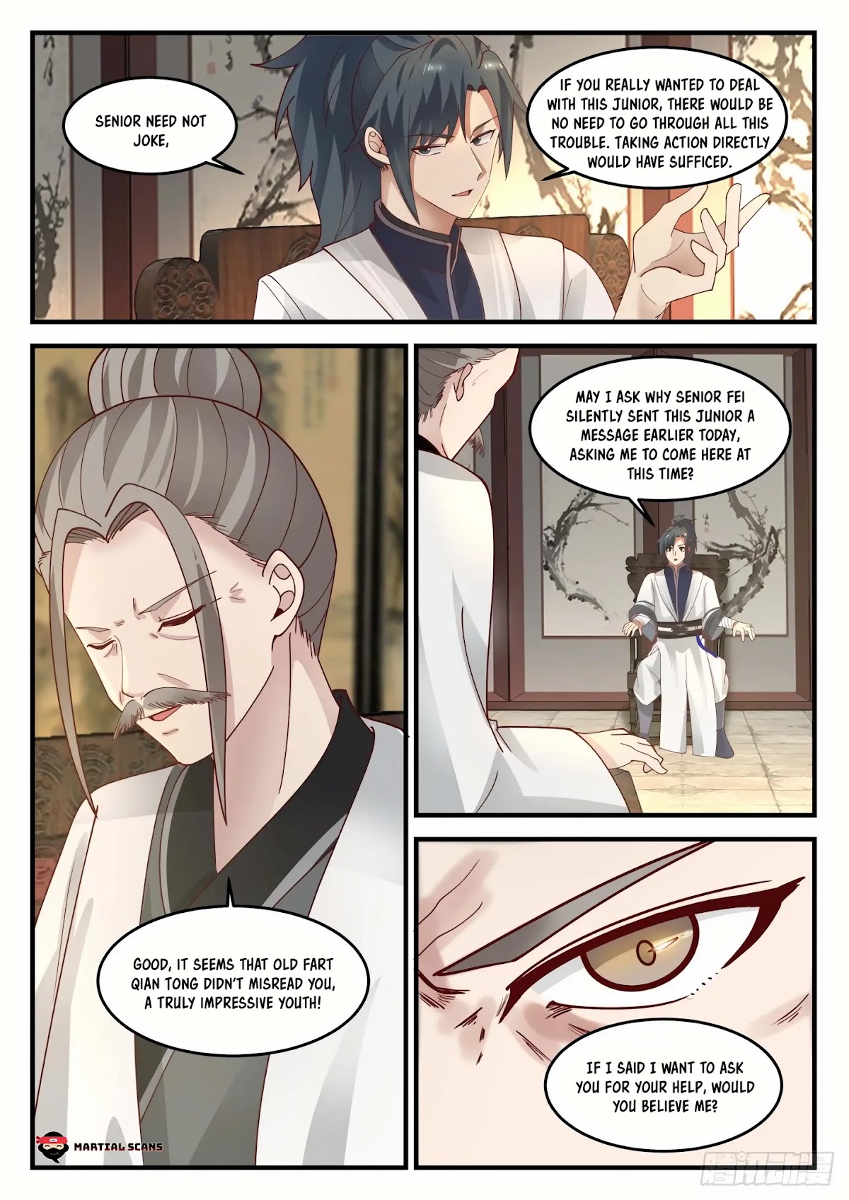Martial Peak Chapter 1237 page 4 - Chapter 1237: Late Night Meeting