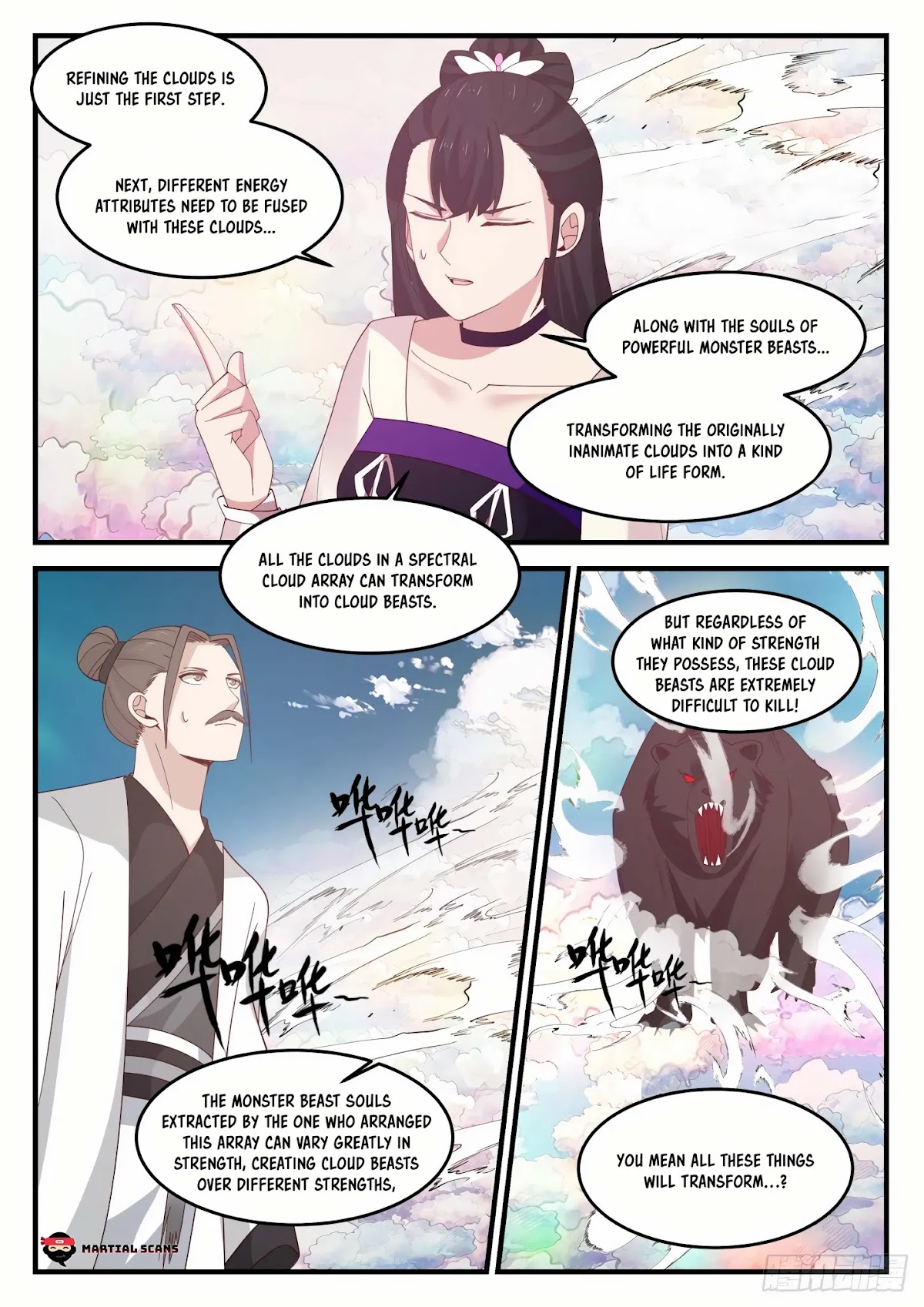 Martial Peak Chapter 1242 page 5 - Chapter 1242: Spectral Cloud Array