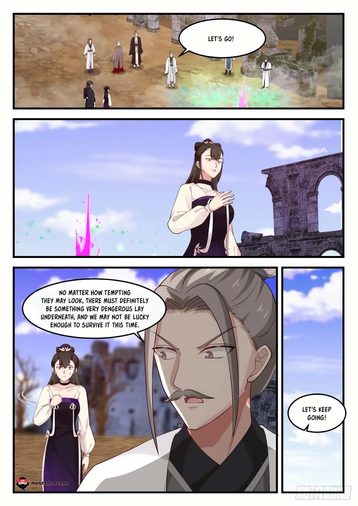 Martial Peak Chapter 1246 page 2 - Chapter 1246: Ice Road