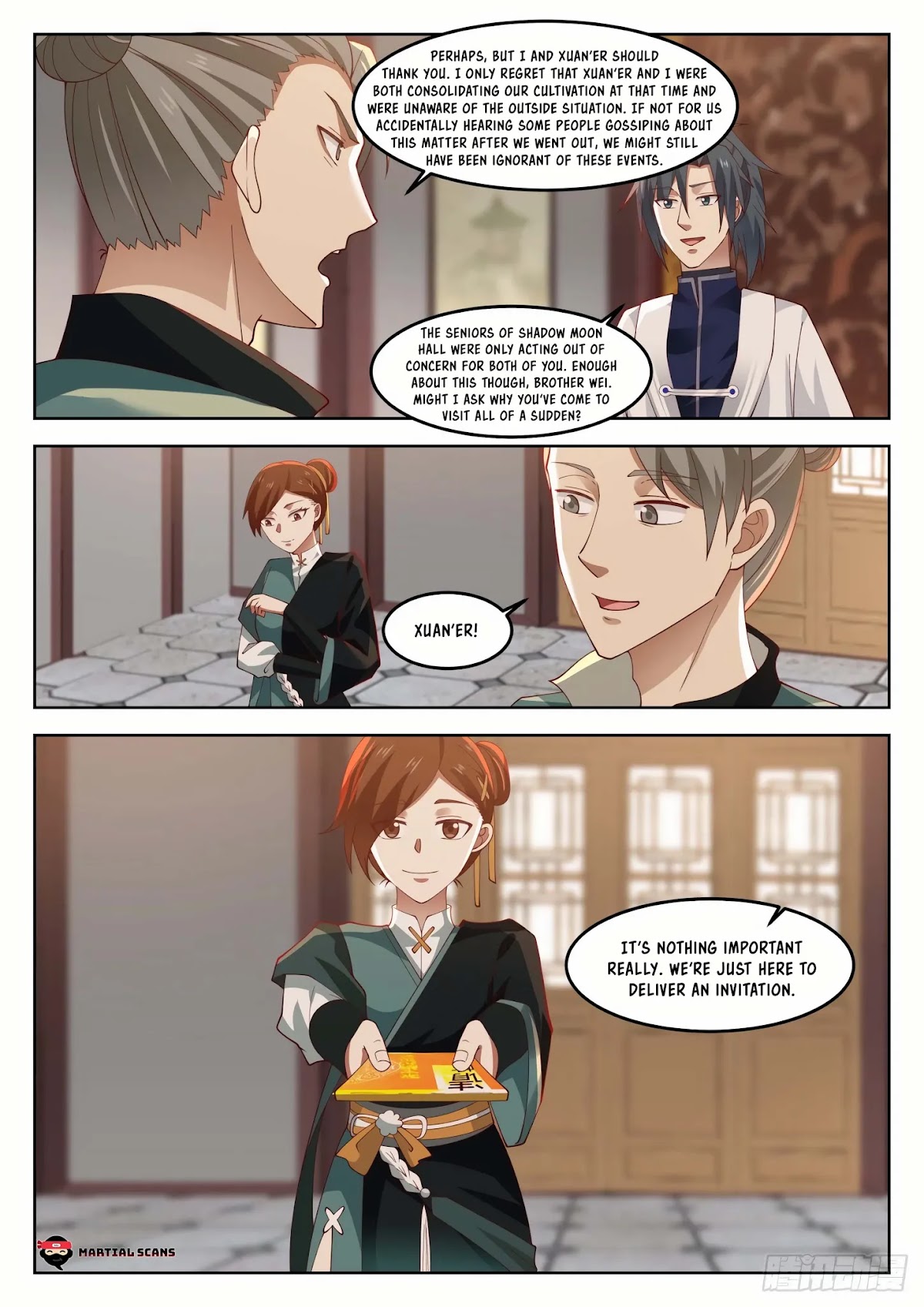 Martial Peak Chapter 1266 page 4 - Chapter 1266: Deliver An Invitation