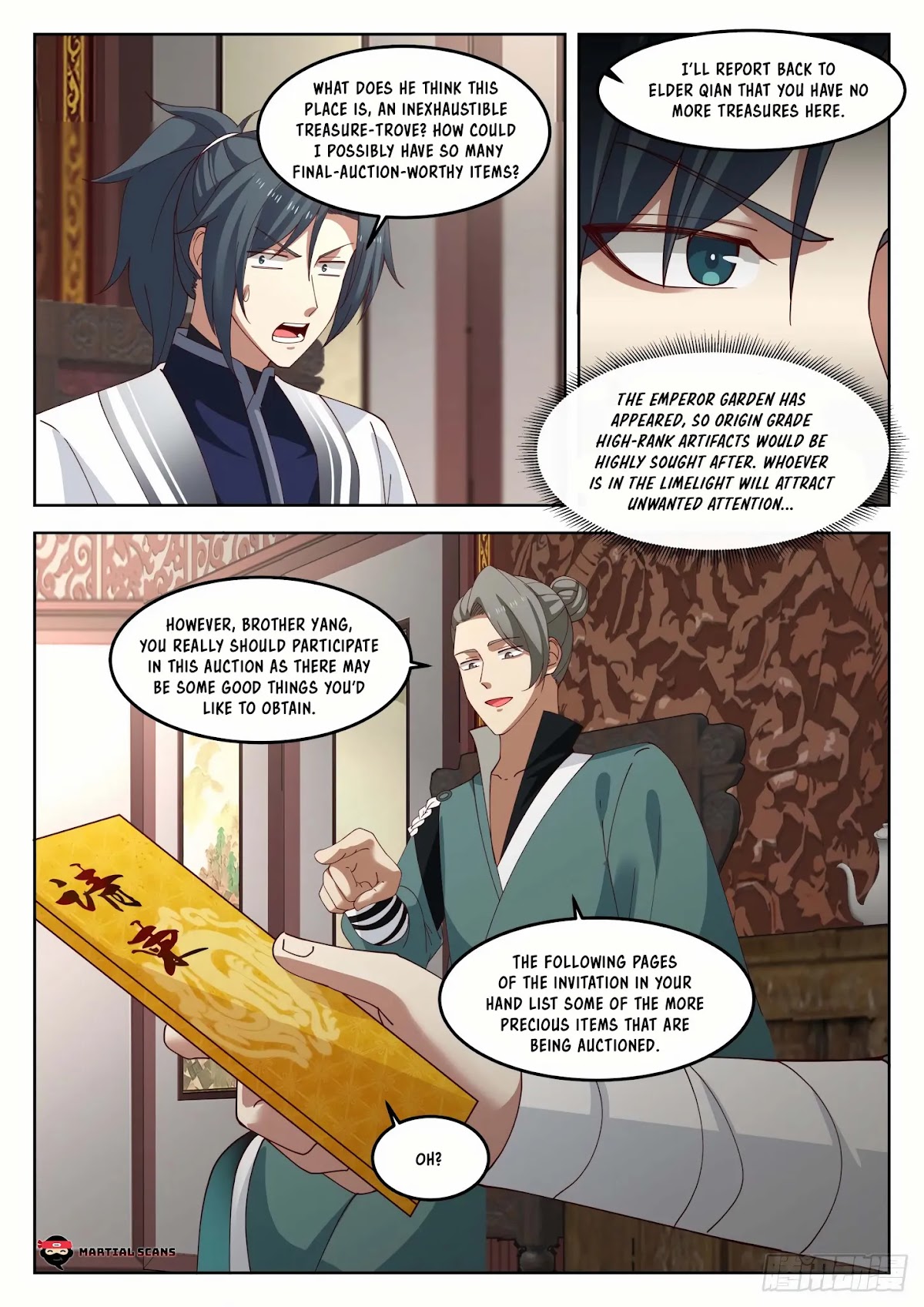 Martial Peak Chapter 1266 page 8 - Chapter 1266: Deliver An Invitation