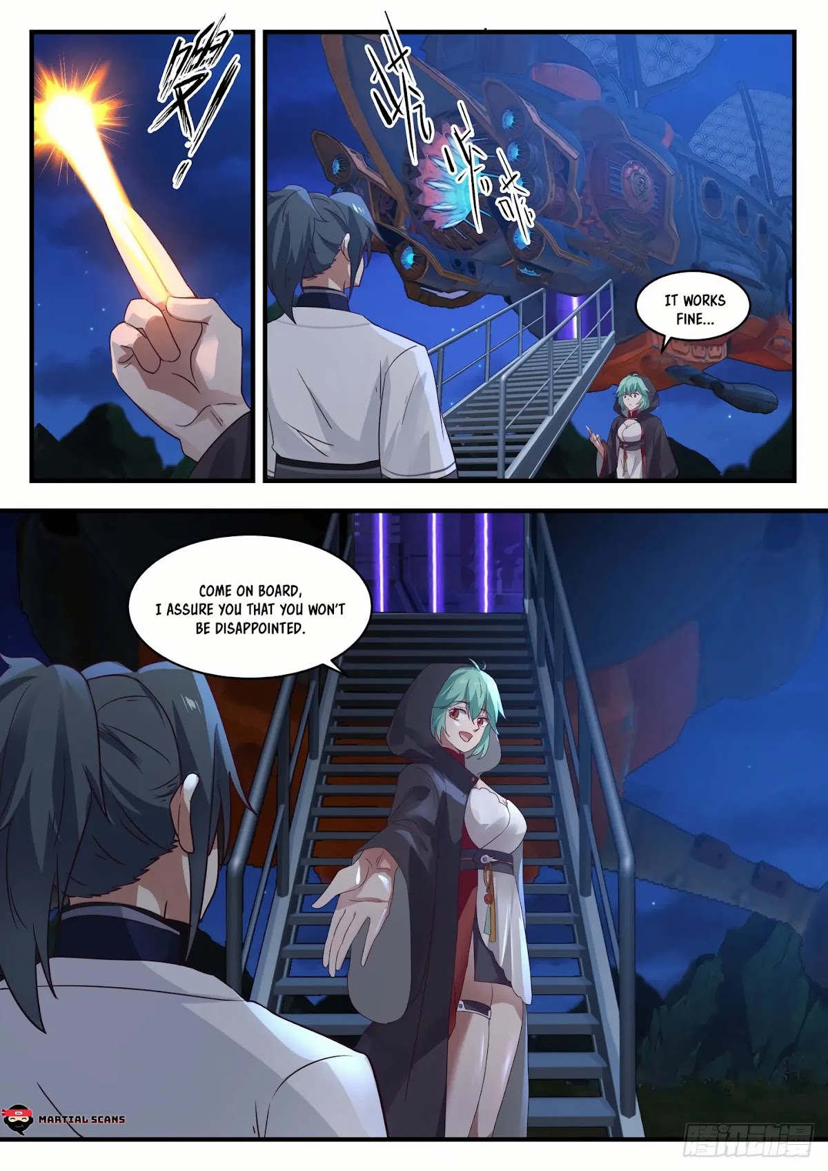 Martial Peak Chapter 1277 page 4 - Chapter 1277: Flying Shark Battle Shuttle