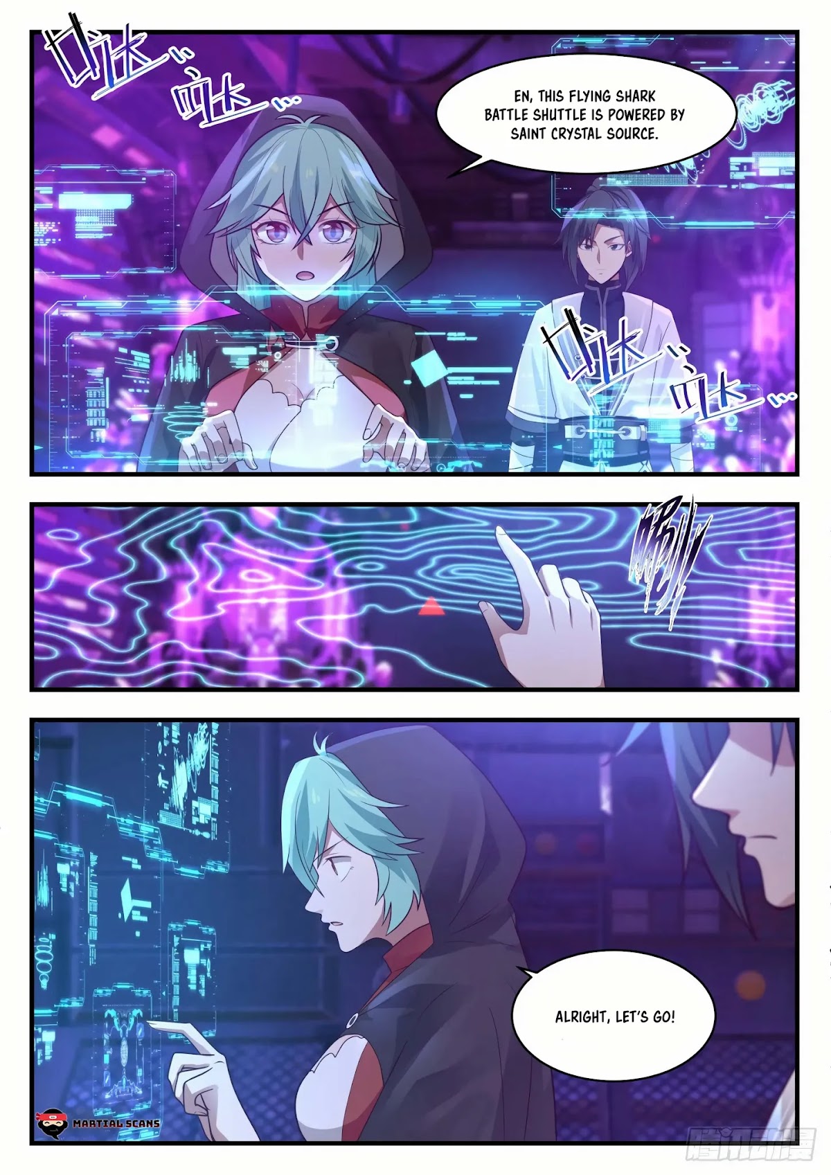 Martial Peak Chapter 1277 page 6 - Chapter 1277: Flying Shark Battle Shuttle