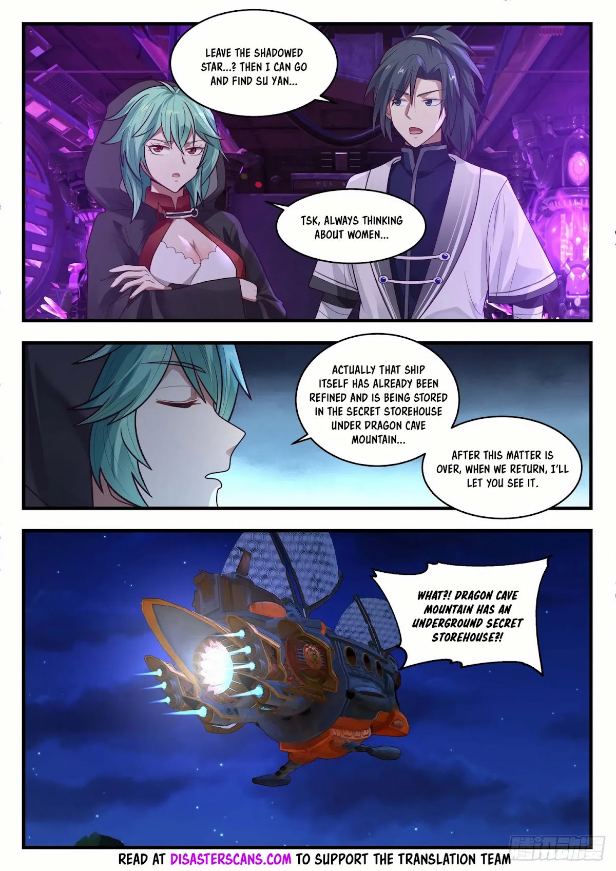 Martial Peak Chapter 1277 page 8 - Chapter 1277: Flying Shark Battle Shuttle