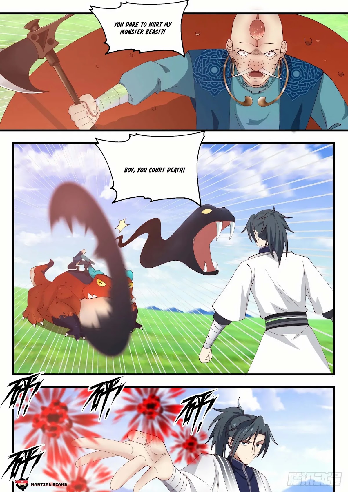 Martial Peak Chapter 1287 page 3 - Chapter 1287: Fish On The Chopping Block