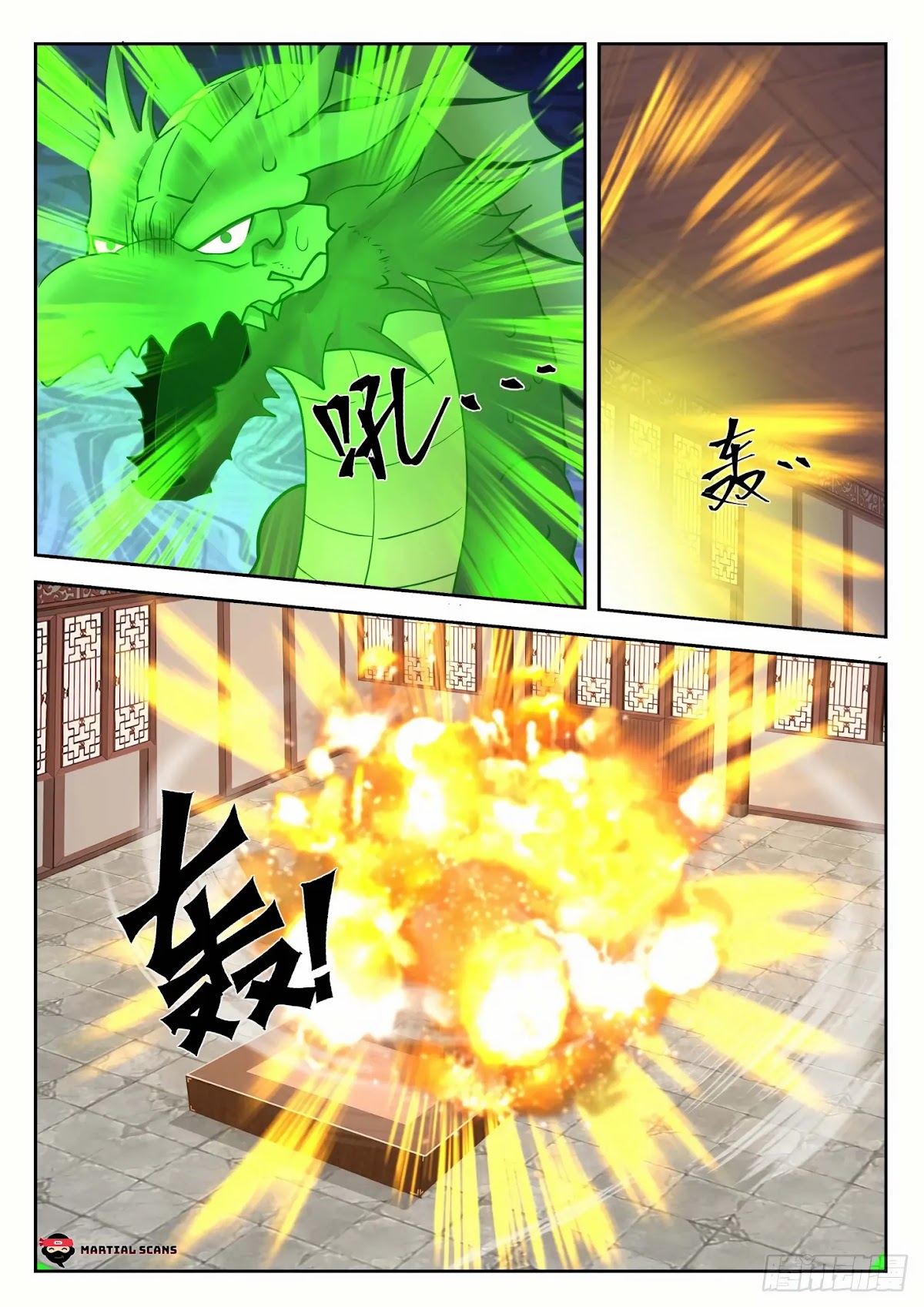 Martial Peak Chapter 1301 page 10 - Chapter 1301: Verdant Dragon Bone Sword