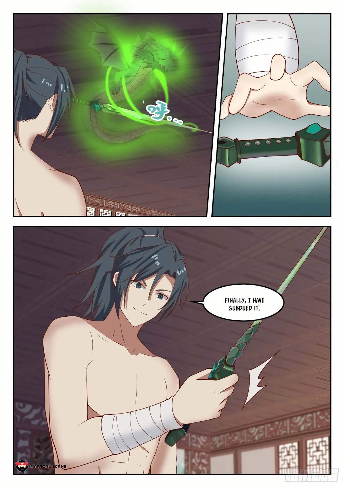 Martial Peak Chapter 1301 page 12 - Chapter 1301: Verdant Dragon Bone Sword