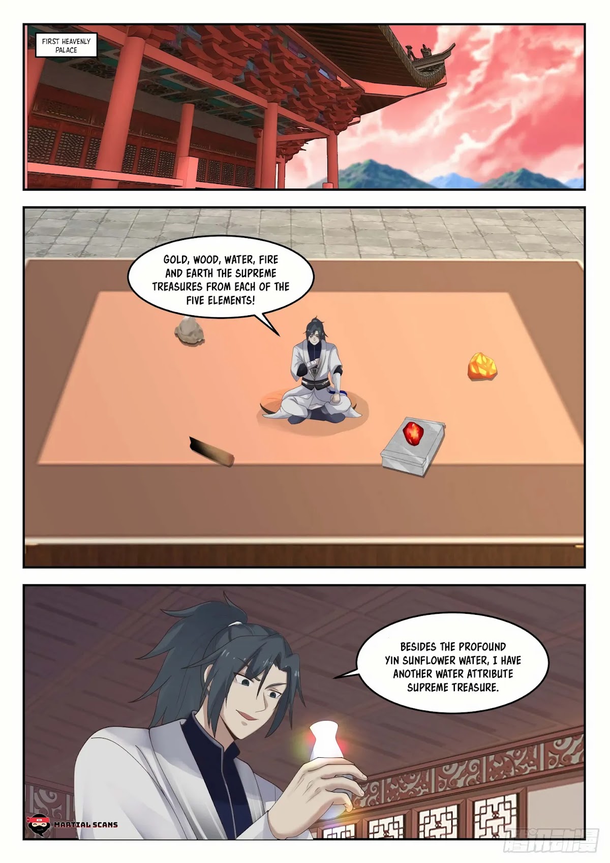Martial Peak Chapter 1305 page 11 - Chapter 1305: All Five Elements Gathered