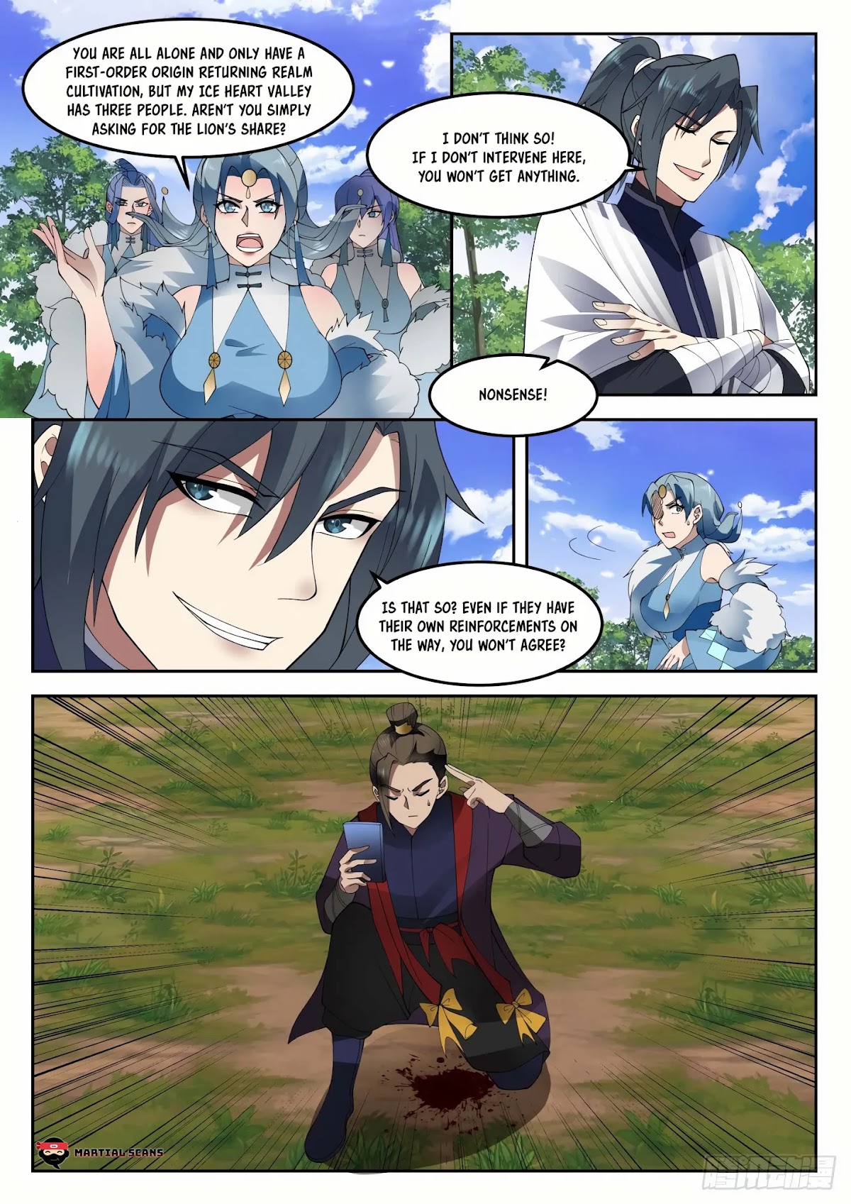 Martial Peak Chapter 1312 page 10 - Chapter 1312: Are You Going To Fight Or Not