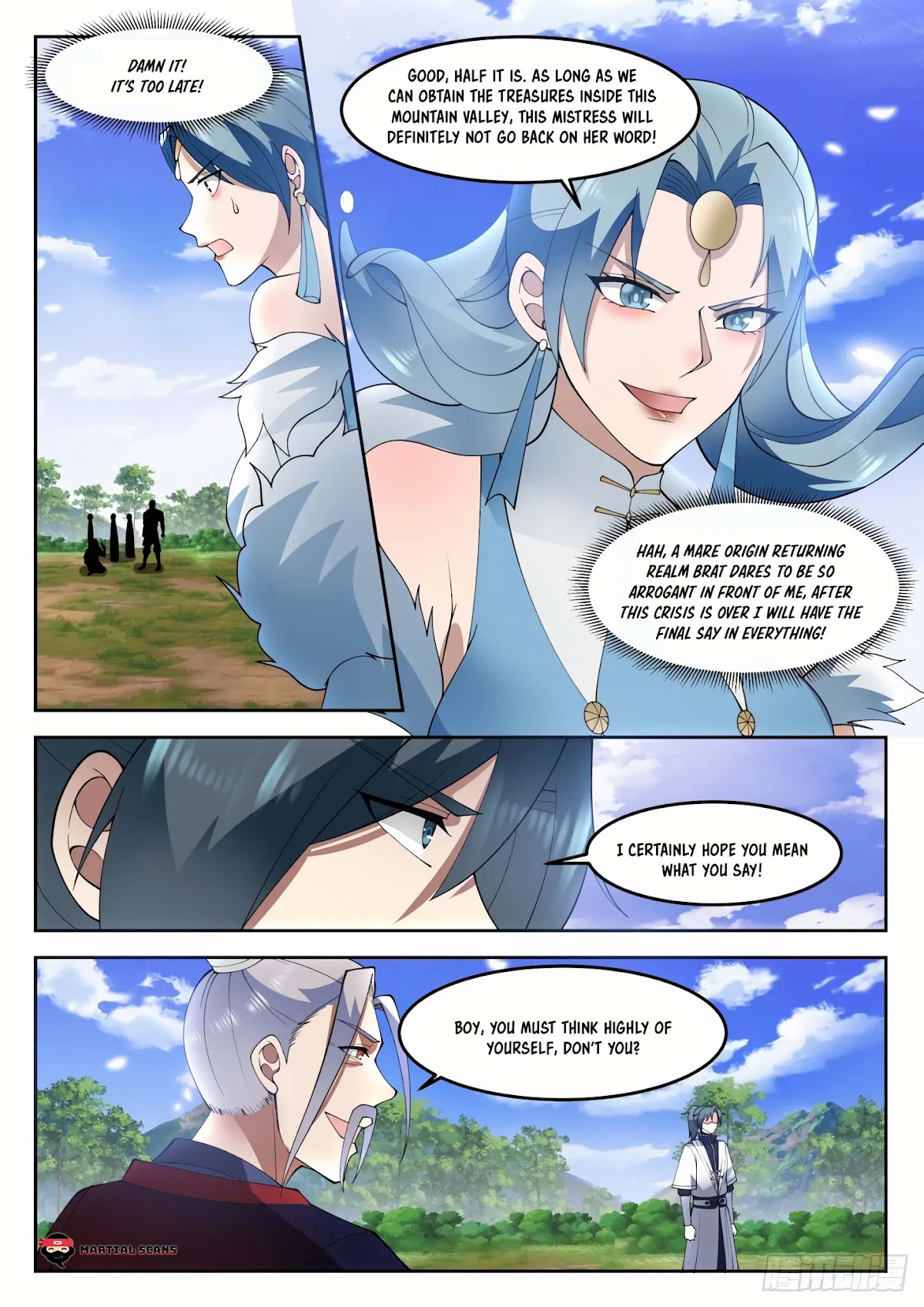 Martial Peak Chapter 1312 page 11 - Chapter 1312: Are You Going To Fight Or Not