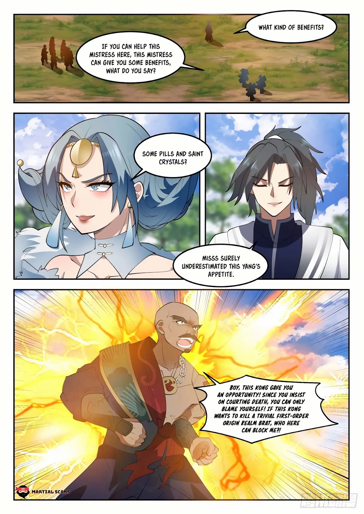 Martial Peak Chapter 1312 page 2 - Chapter 1312: Are You Going To Fight Or Not