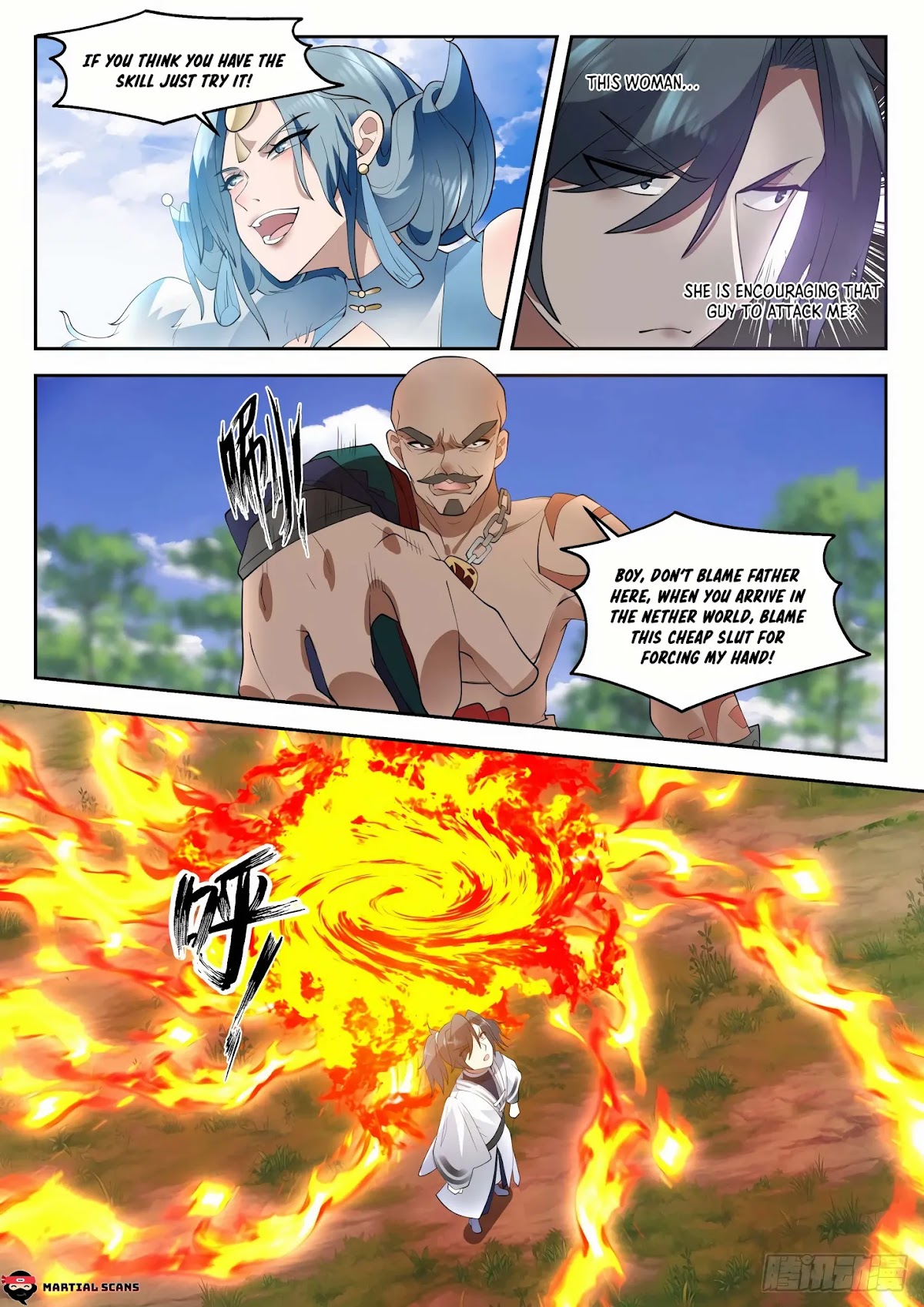Martial Peak Chapter 1312 page 3 - Chapter 1312: Are You Going To Fight Or Not