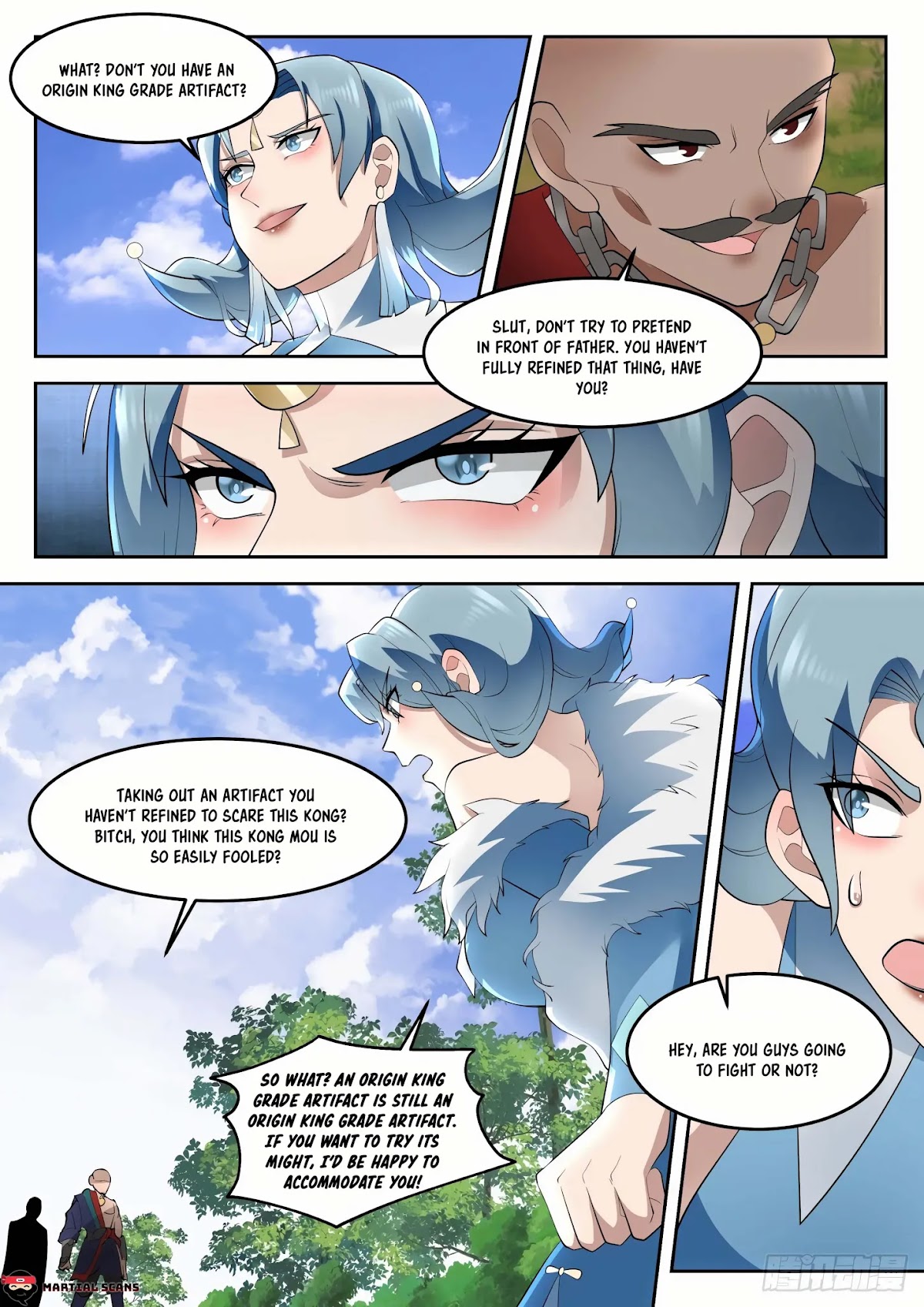 Martial Peak Chapter 1312 page 7 - Chapter 1312: Are You Going To Fight Or Not