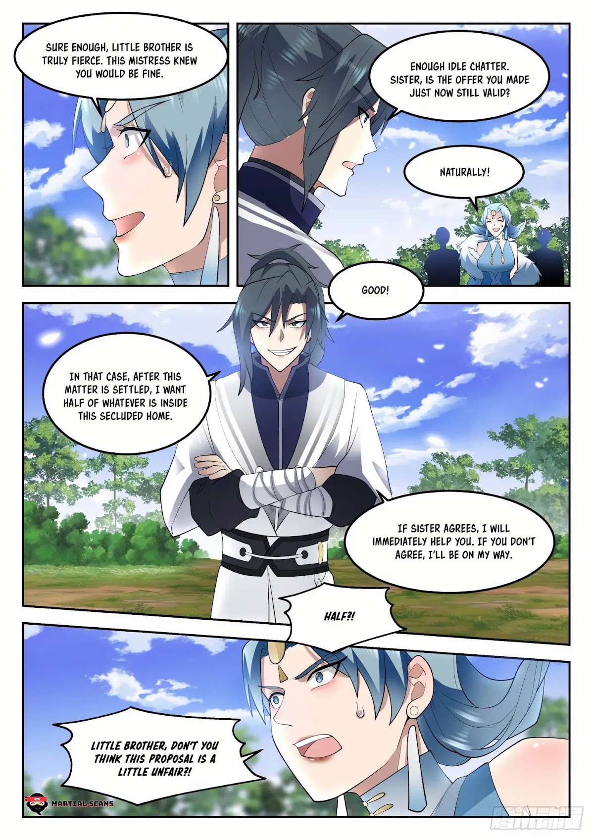 Martial Peak Chapter 1312 page 9 - Chapter 1312: Are You Going To Fight Or Not