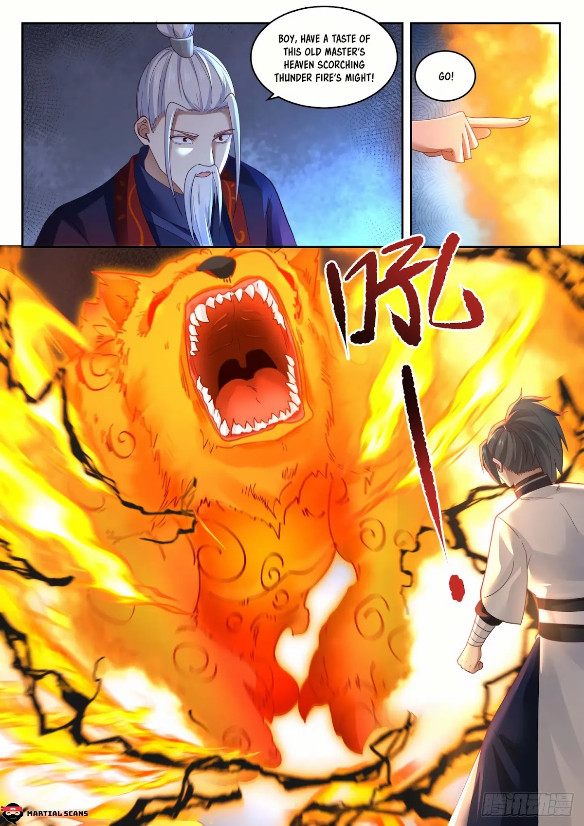 Martial Peak Chapter 1313 page 8 - Chapter 1313: Heaven Scorching Thunder Fire